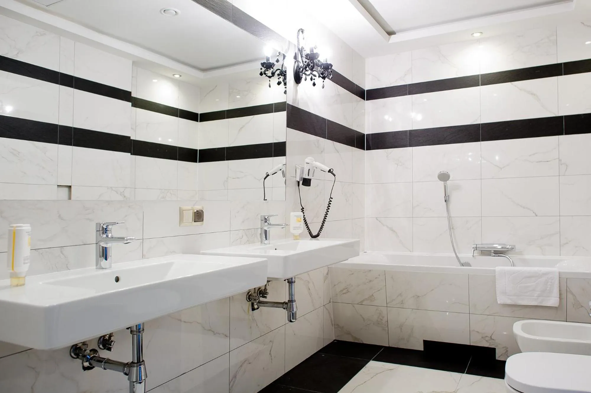 Bathroom in Hotel Binkowski