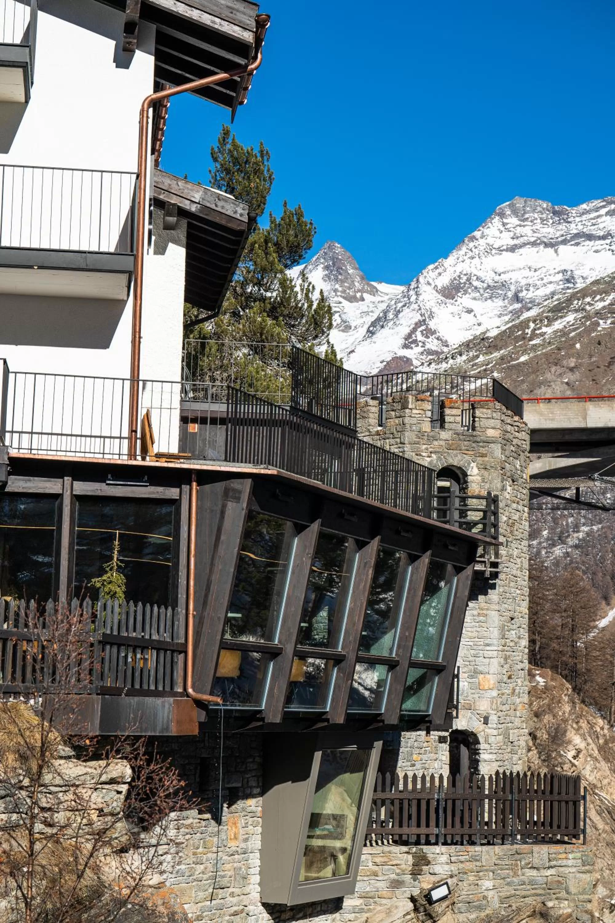 Property building in Boutique Hotel La Gorge