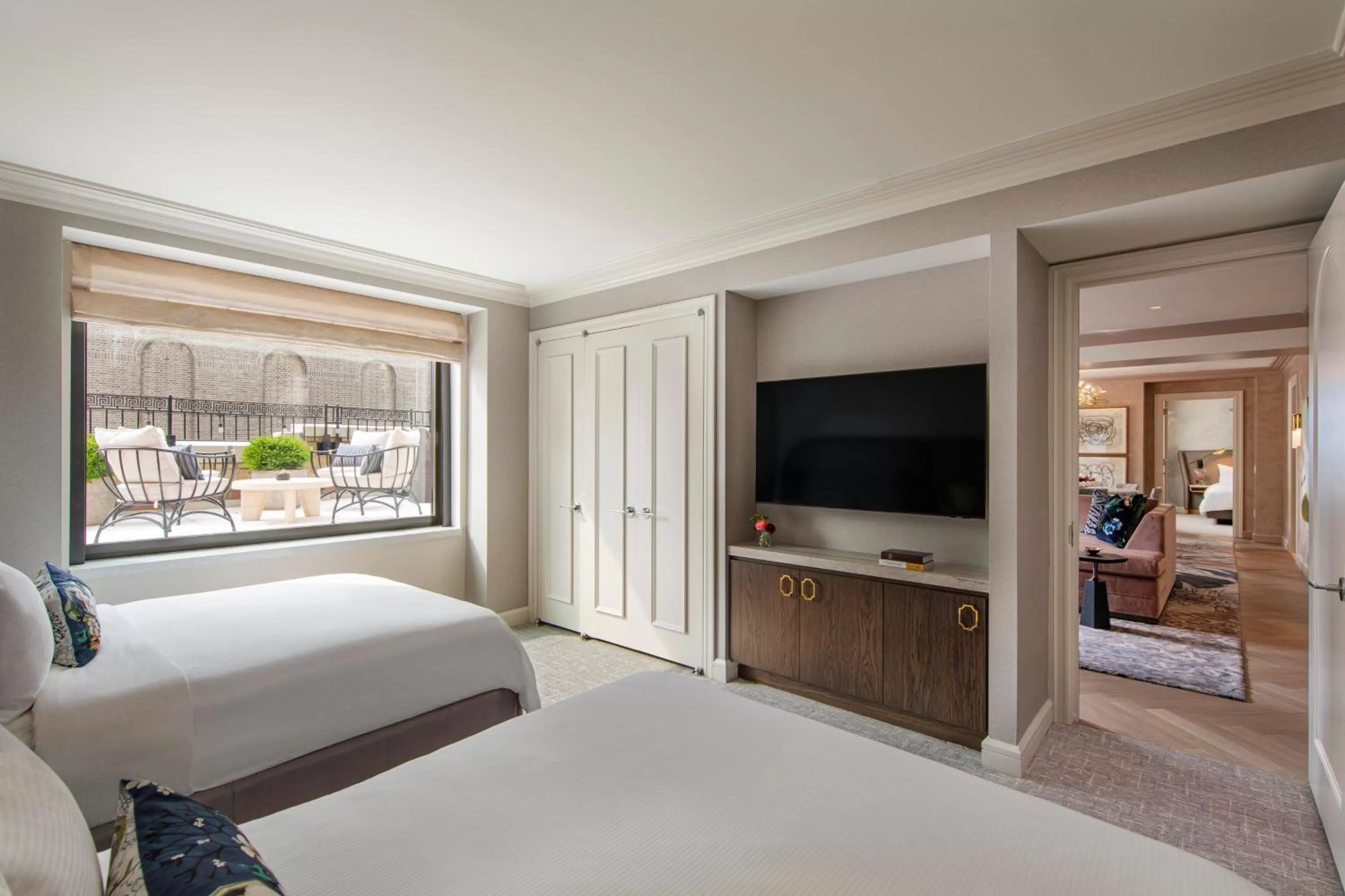 Bedroom, Bed in JW Marriott Essex House New York