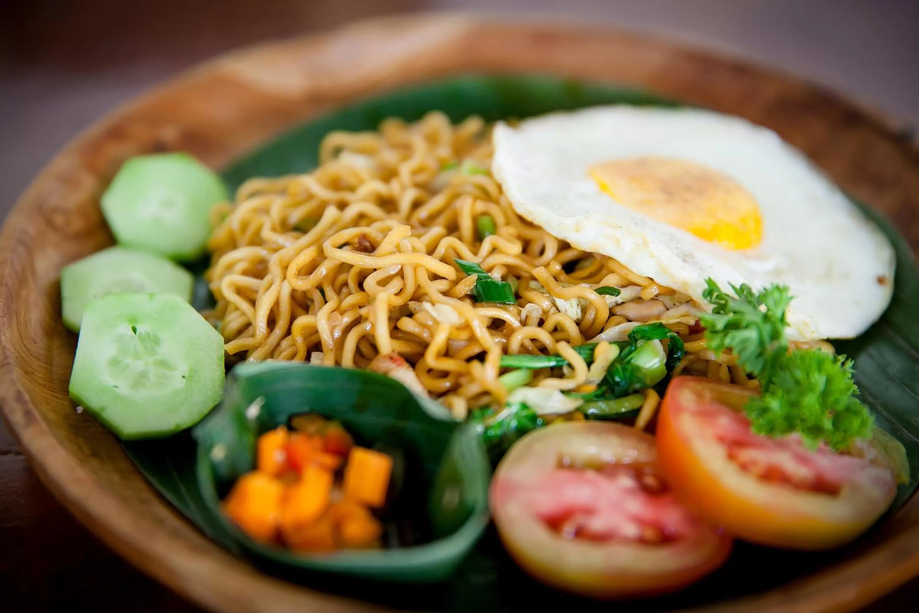 Asian breakfast in Abipraya Ubud