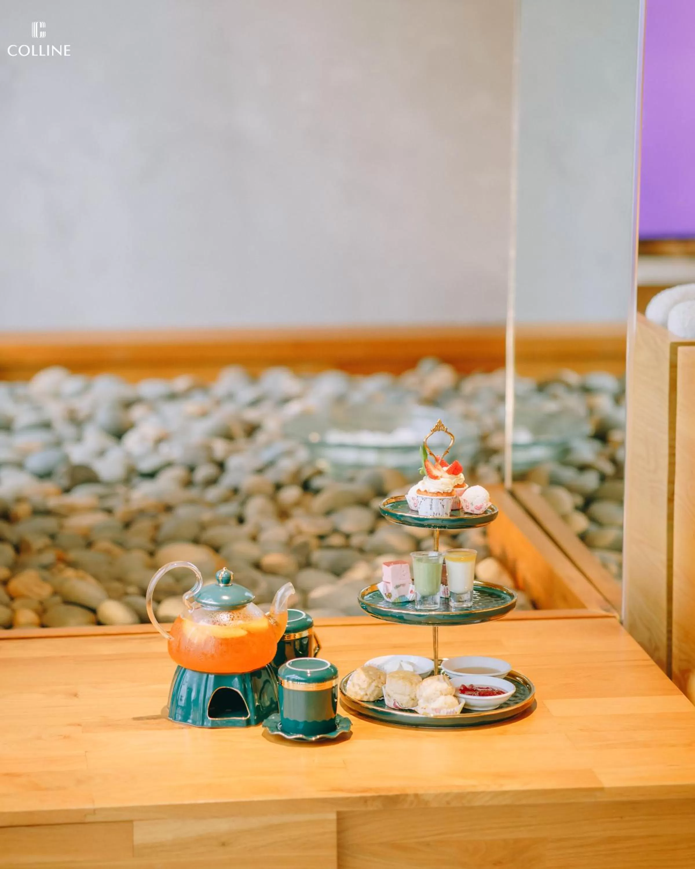 Seating area in Colline Dalat