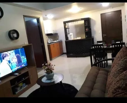 TV/Entertainment Center in Cubao ManhattanHeights Unit 23D Tower C, 1 BR