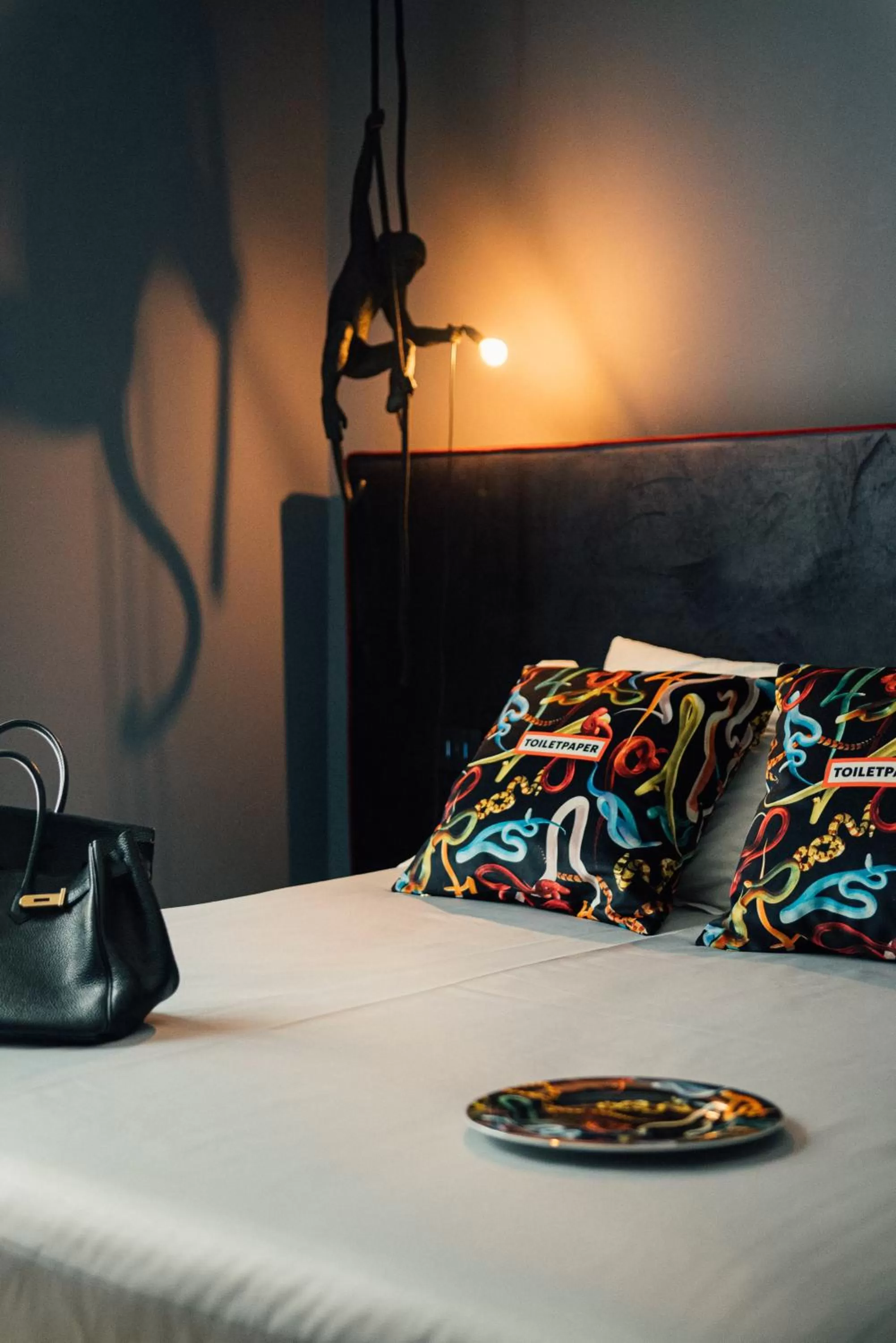 Bed in Aron Only Suites Bed and Breakfast