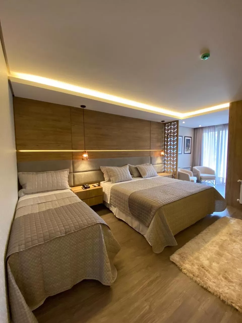 Bed in Pousada Brombatti