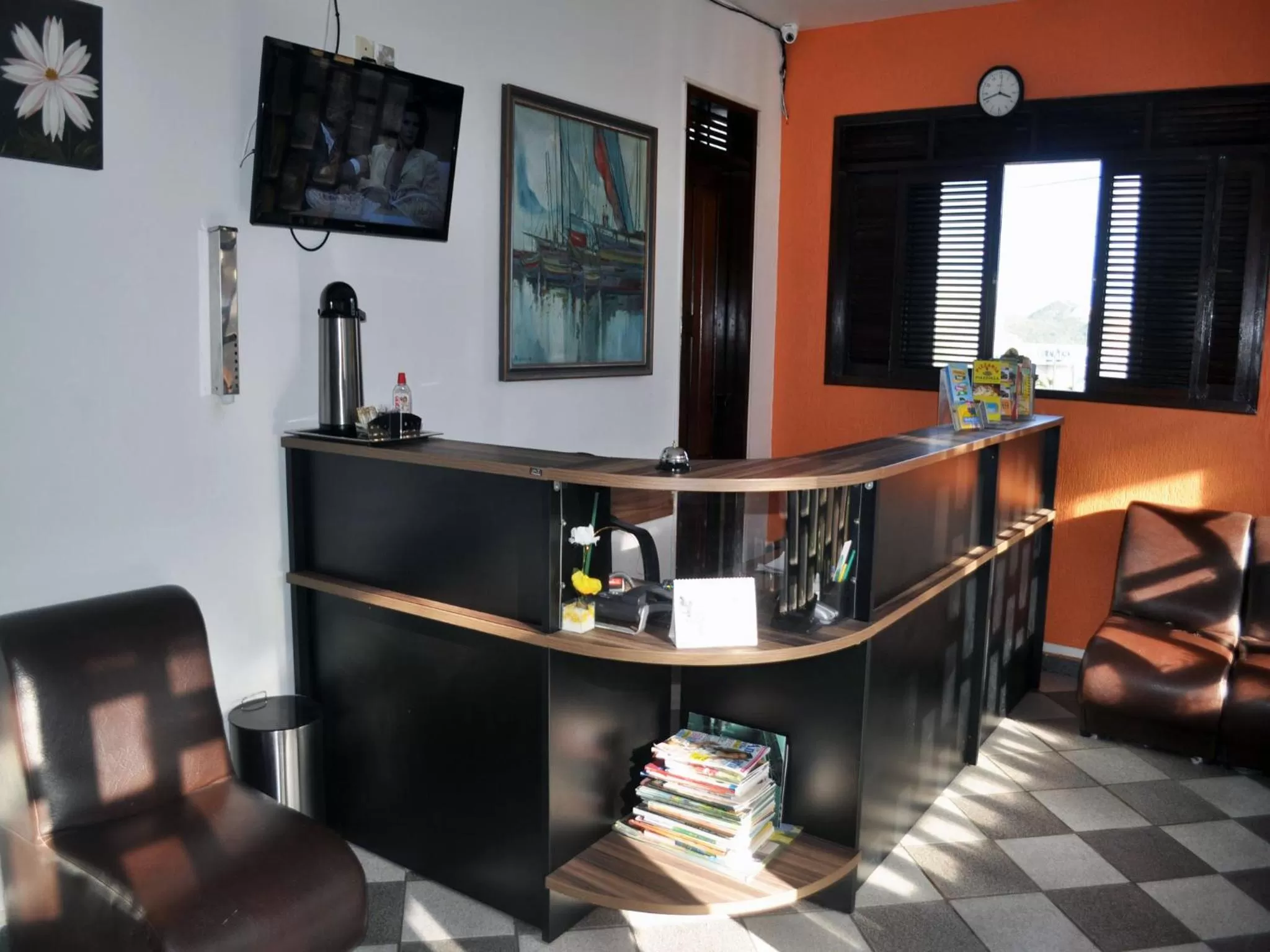 Lobby or reception in Hotel Enseada de Ponta Negra