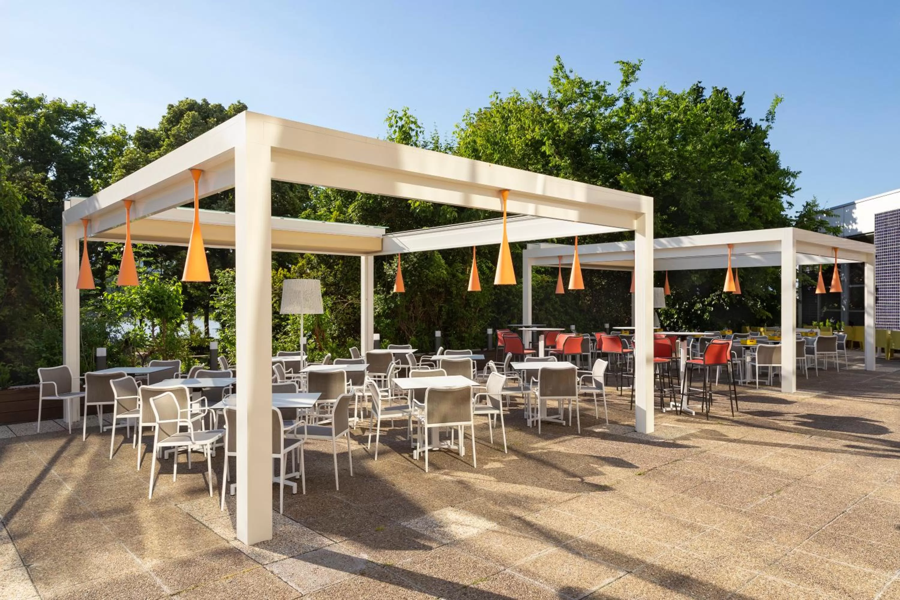 Patio in Danubius Hotel Helia