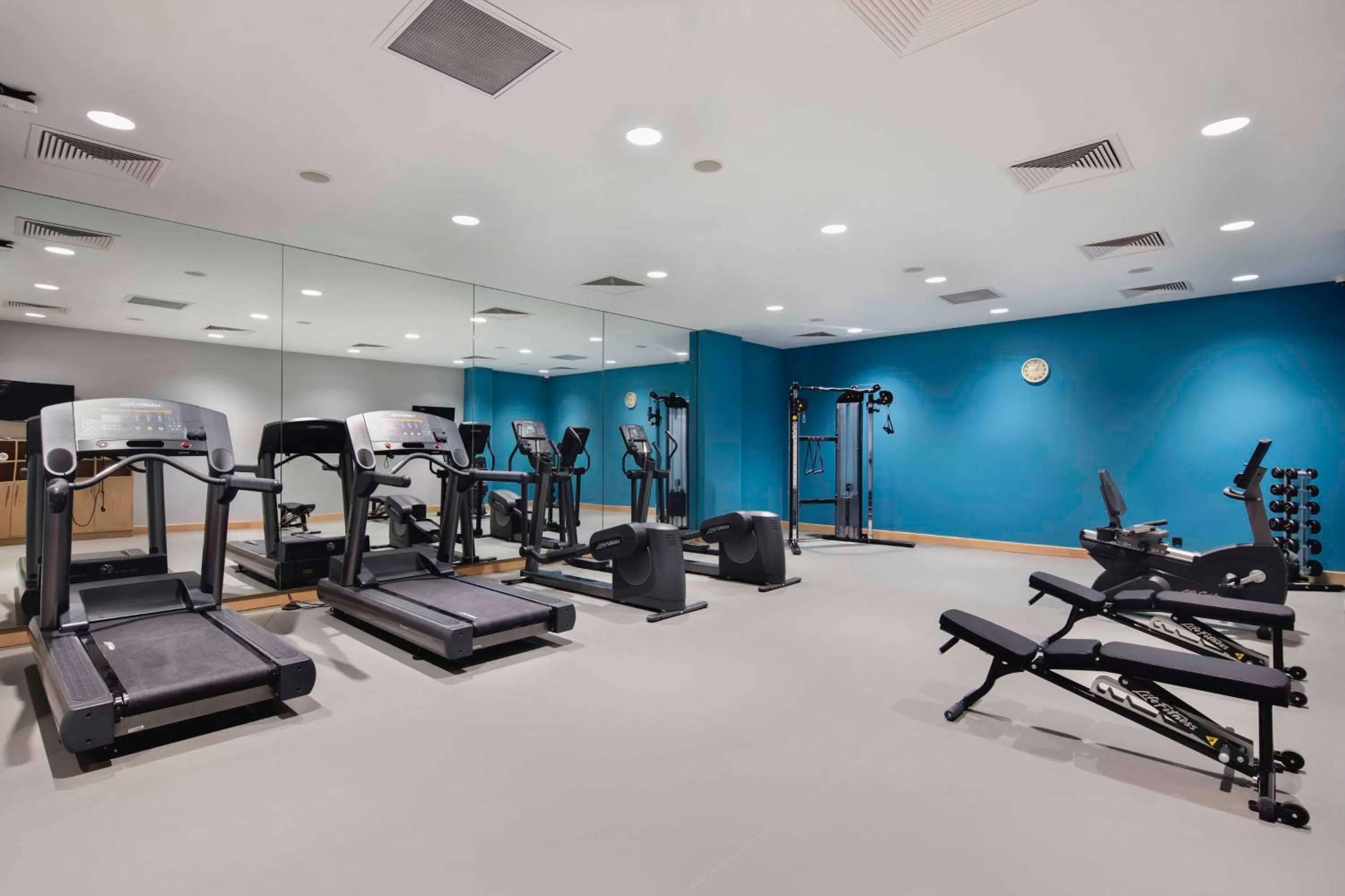 Fitness centre/facilities in Park Inn by Radisson Samsun