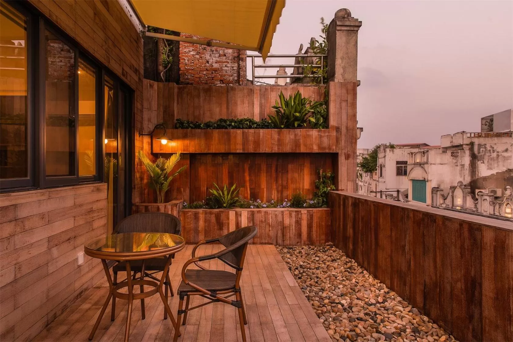 Balcony/Terrace in Wander Hostel