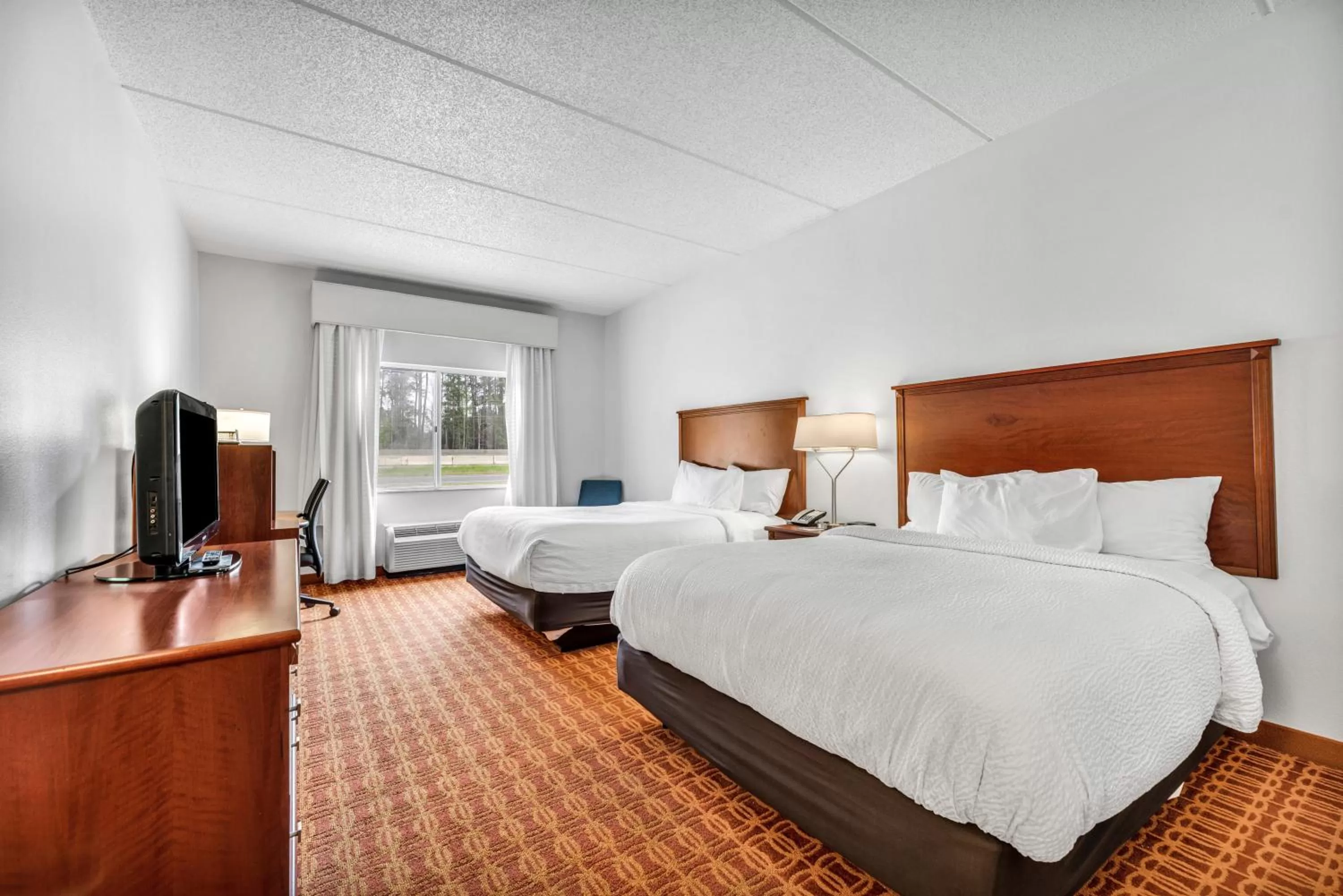 TV and multimedia, Bed in Fairfield Inn by Marriott Lumberton