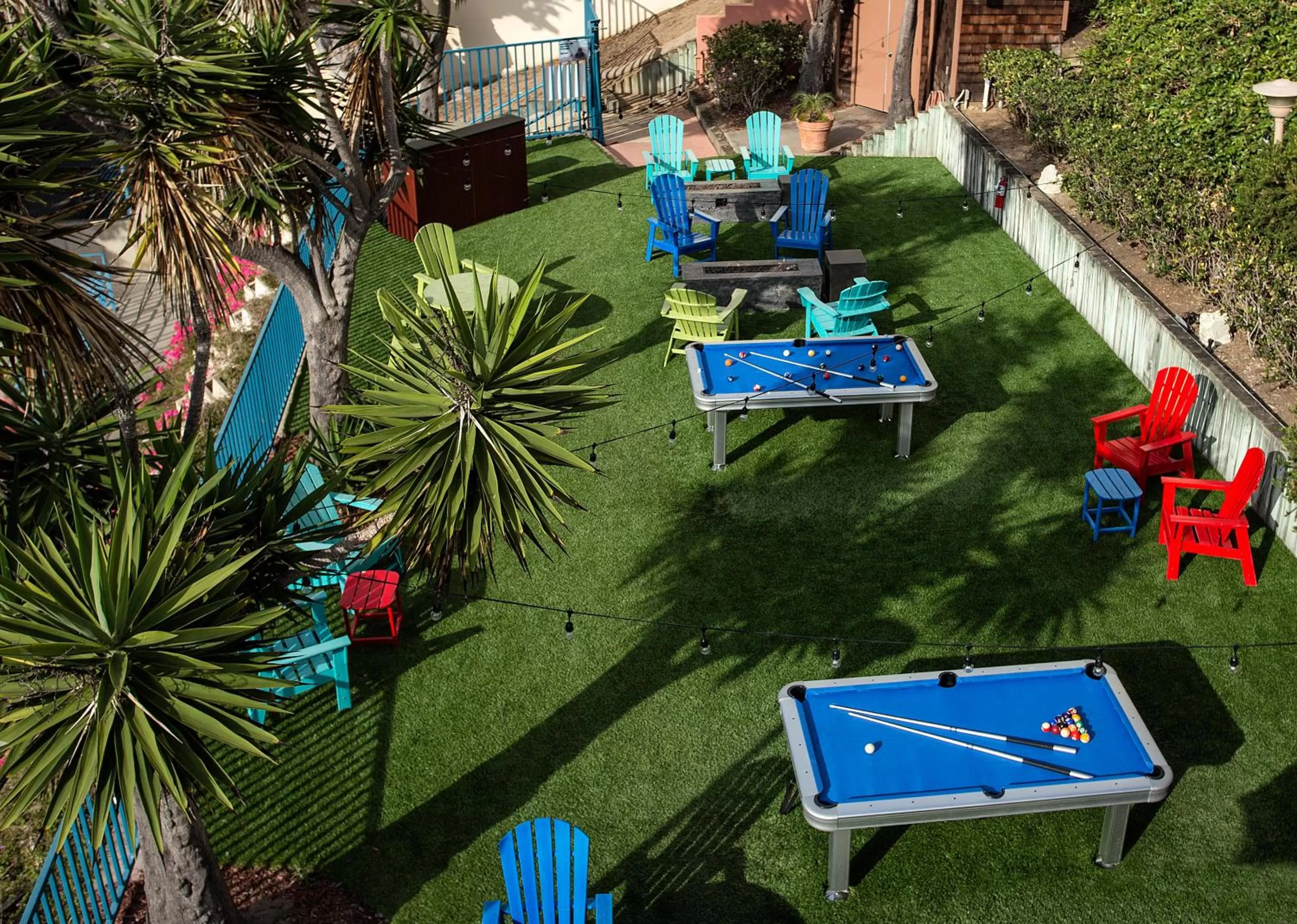 Game Room in La Jolla Cove Suites