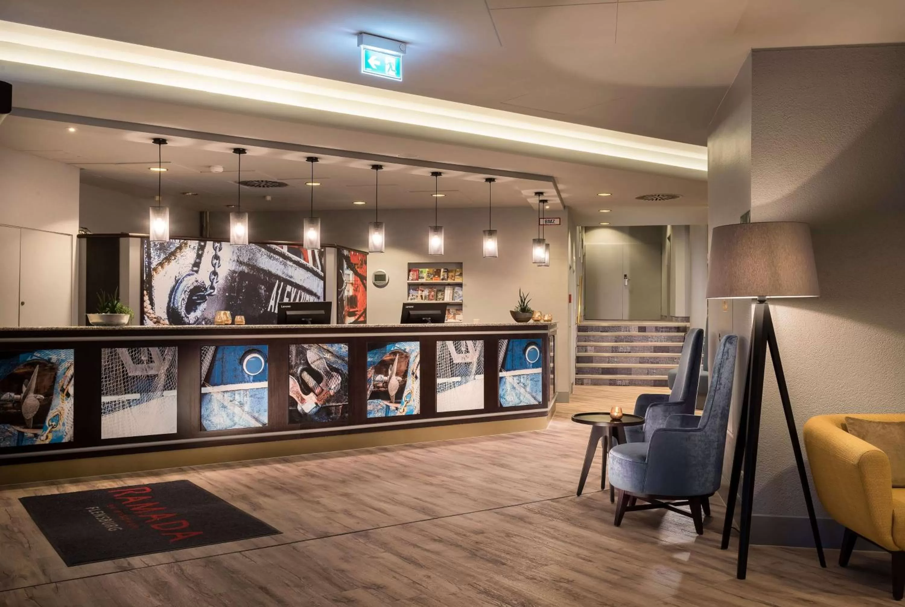 Lobby or reception in Ramada by Wyndham Flensburg City