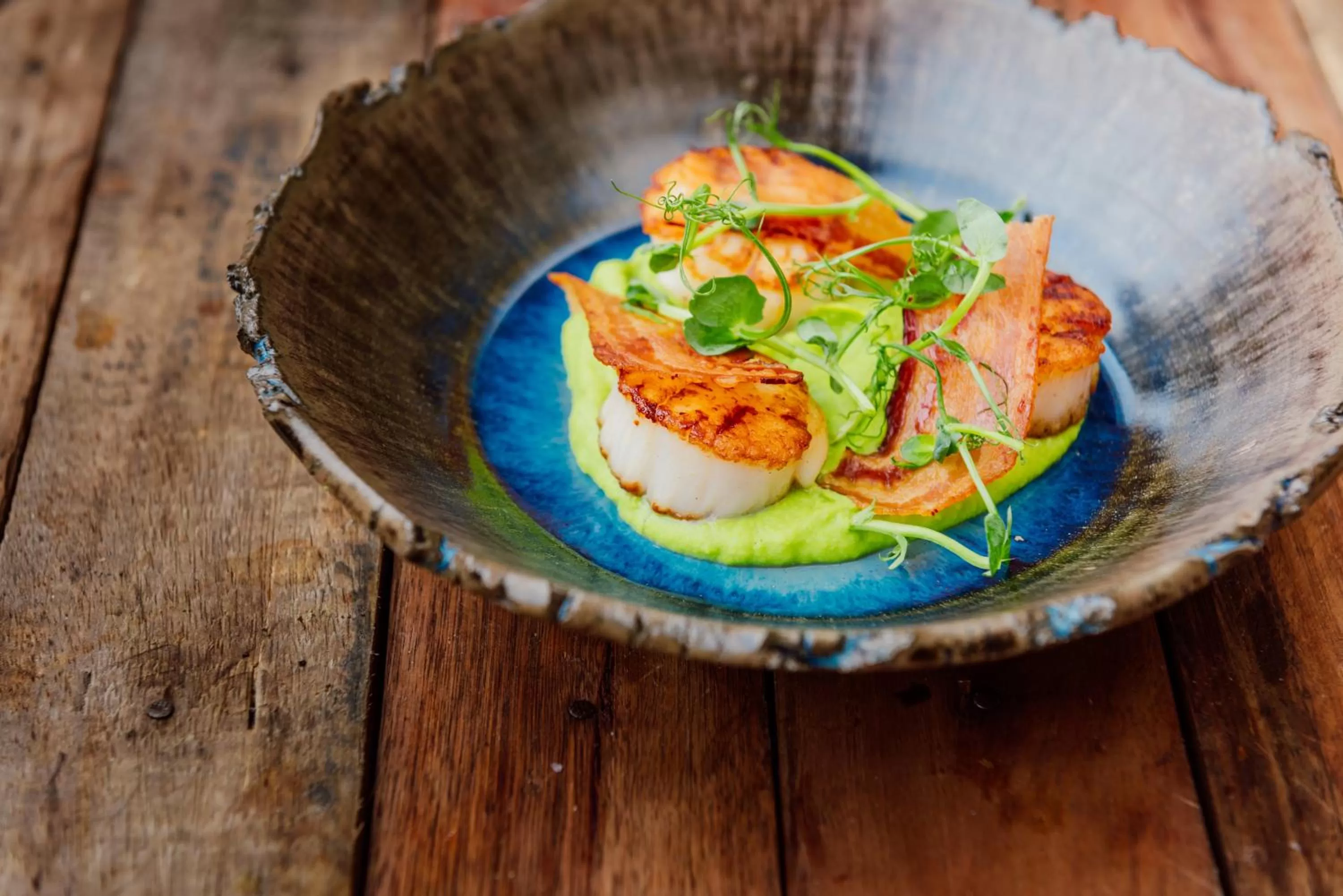 Food close-up in Radisson Blu Hotel, Bristol