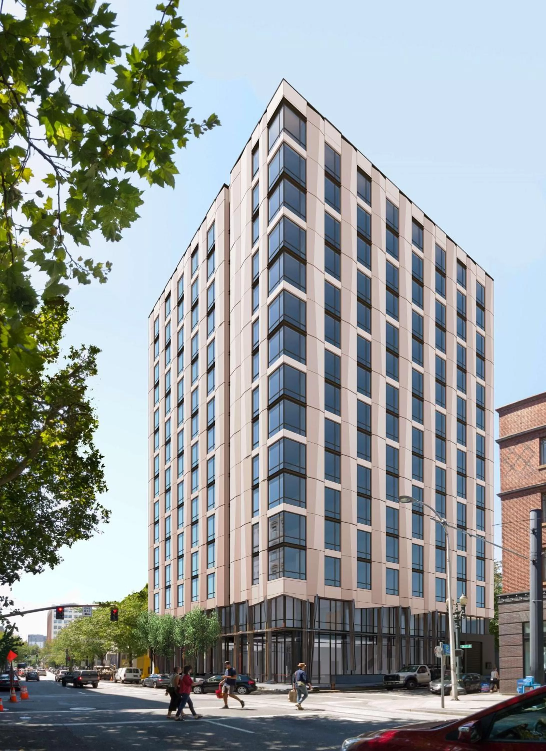 Property building in Hyatt Centric Downtown Portland