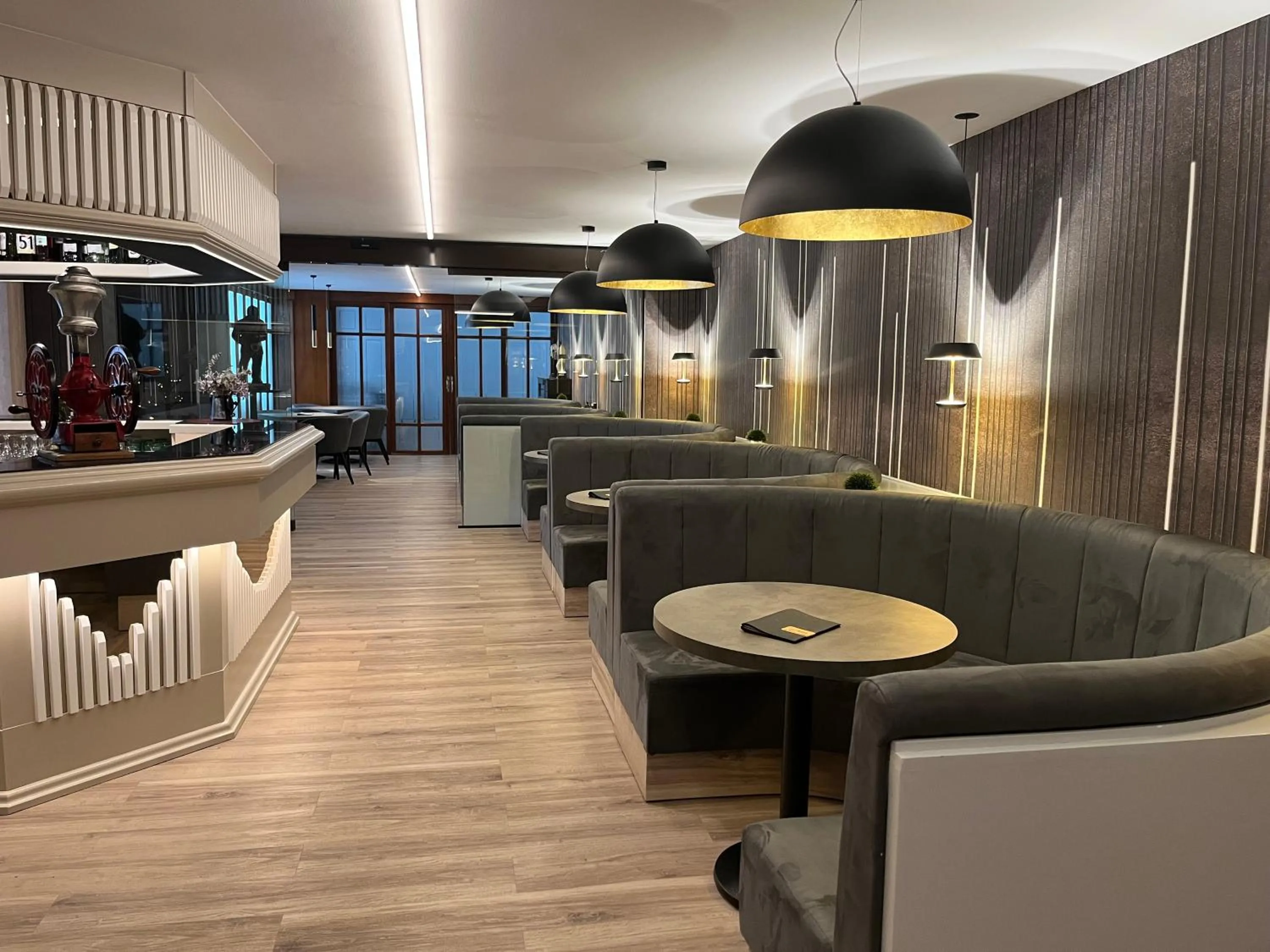 Seating area in Hotel del Prado