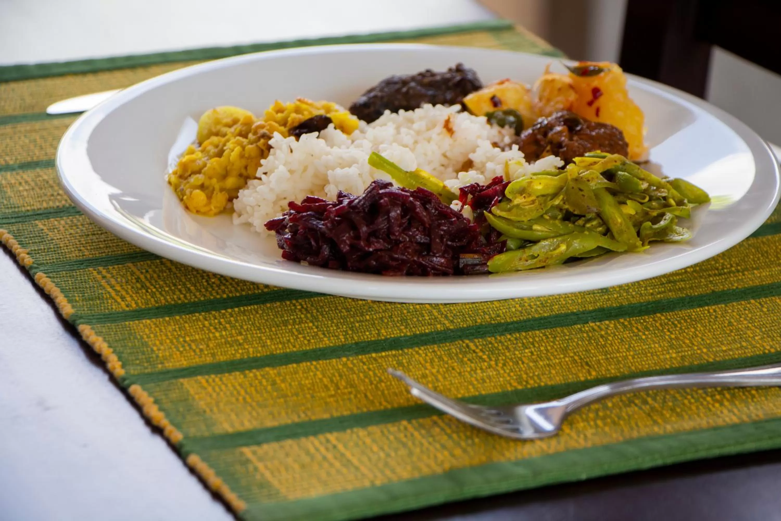 Food and drinks in Jasmin Villa Ayurveda Resort