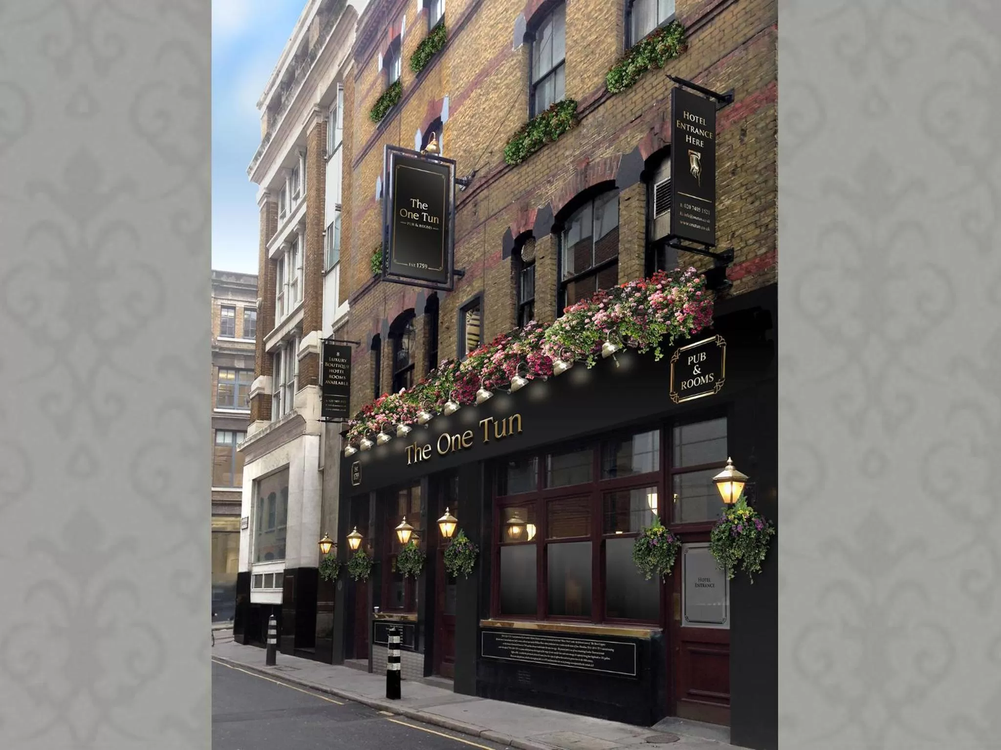 Facade/entrance in The One Tun Pub & Rooms