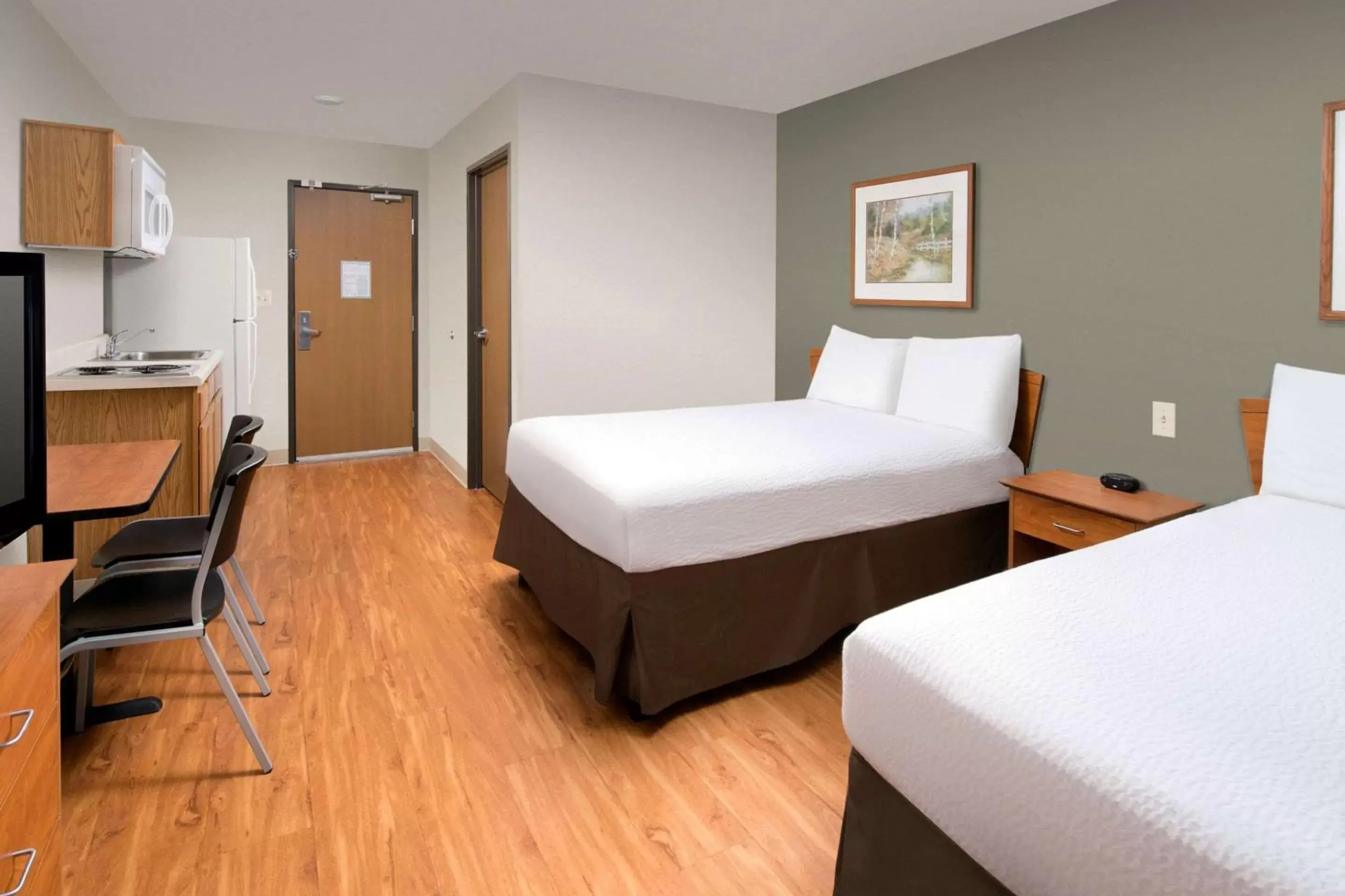 Double Room with Two Double Beds - Non-Smoking in WoodSpring Suites St Louis Arnold Double Room with Two Double Beds - Non-Smoking in WoodSpring Suites St Louis Arnold