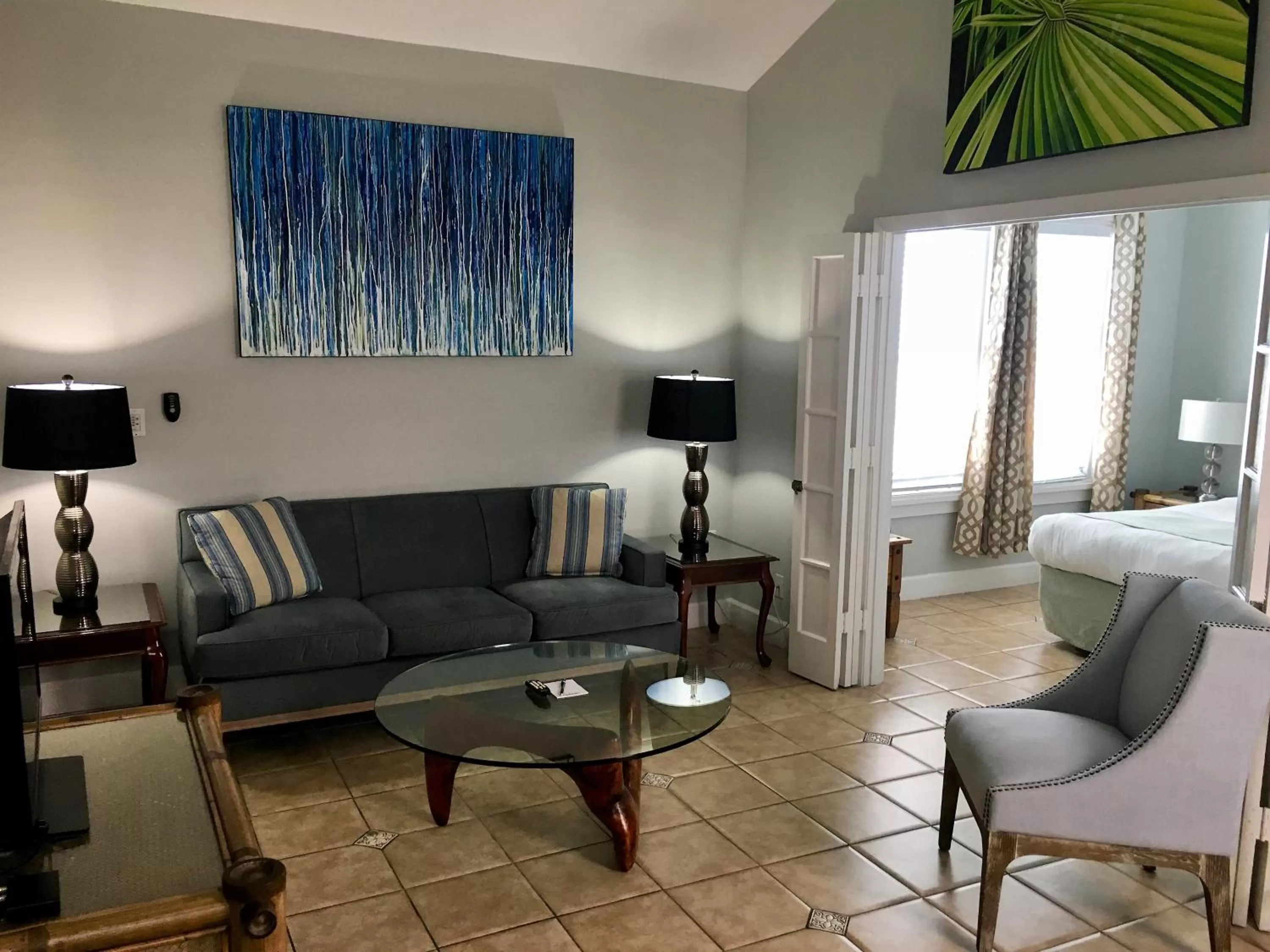 Living room in Douglas House