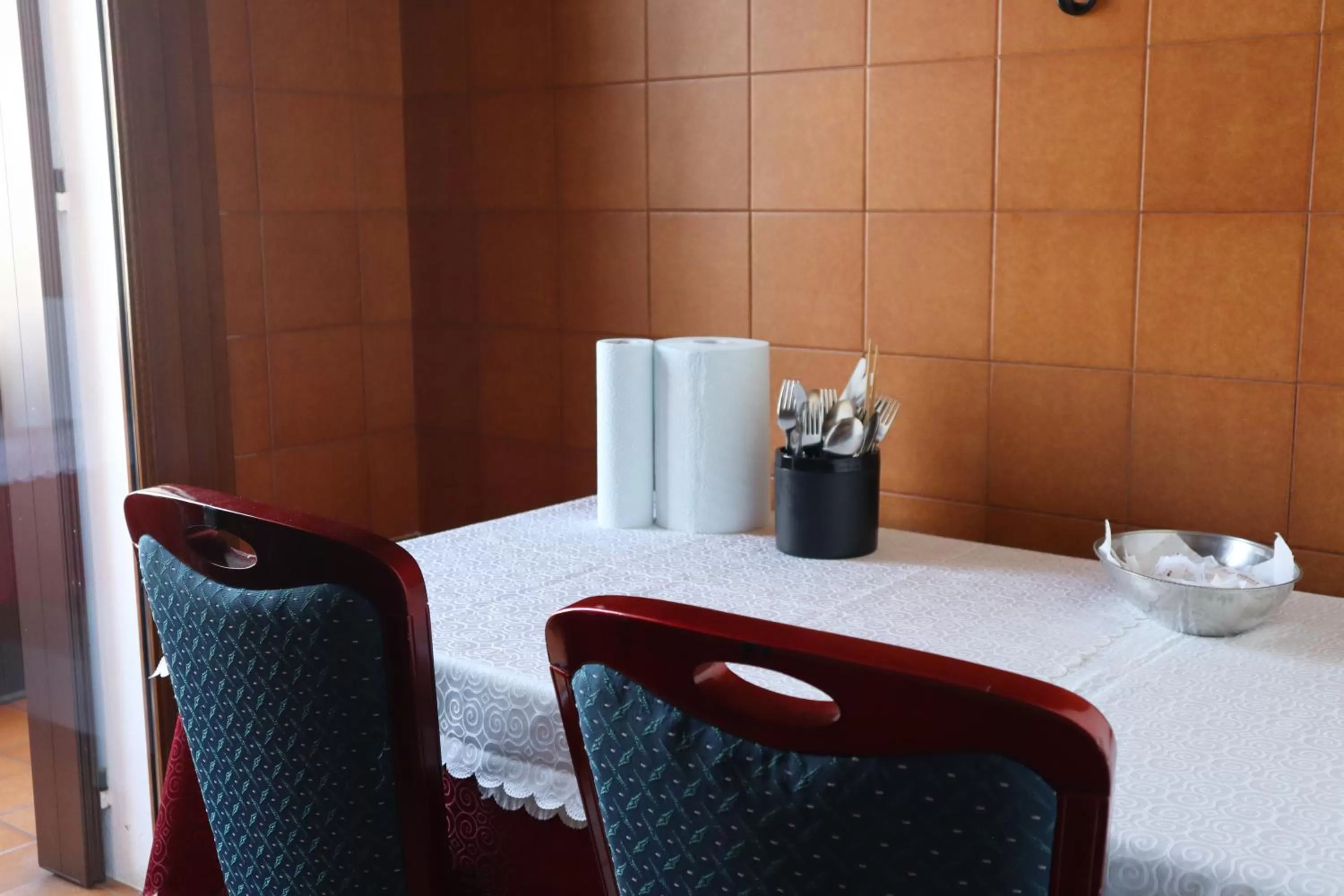 Dining area in b&b Wu Giada