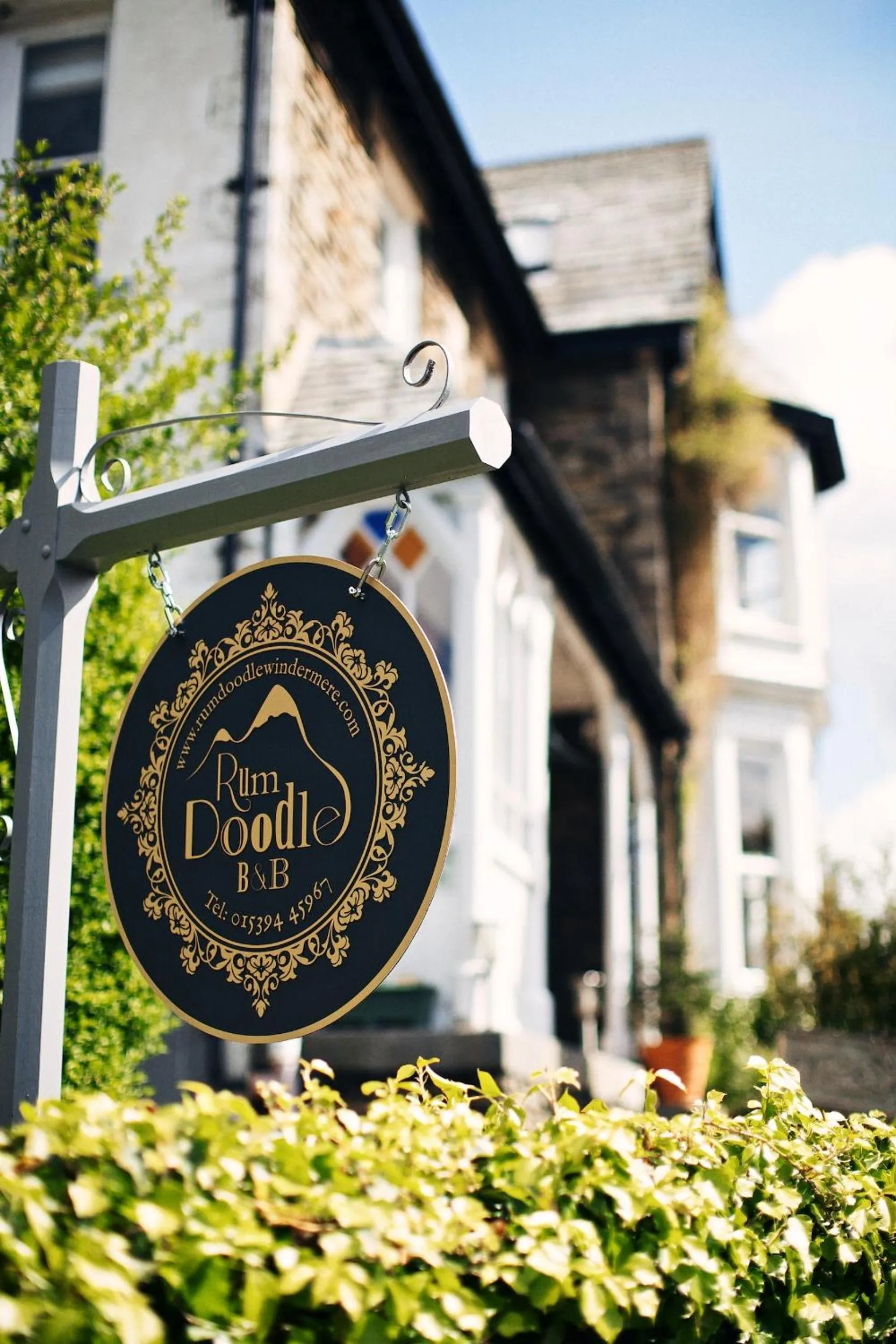 Decorative detail in Rum Doodle, Windermere B&B