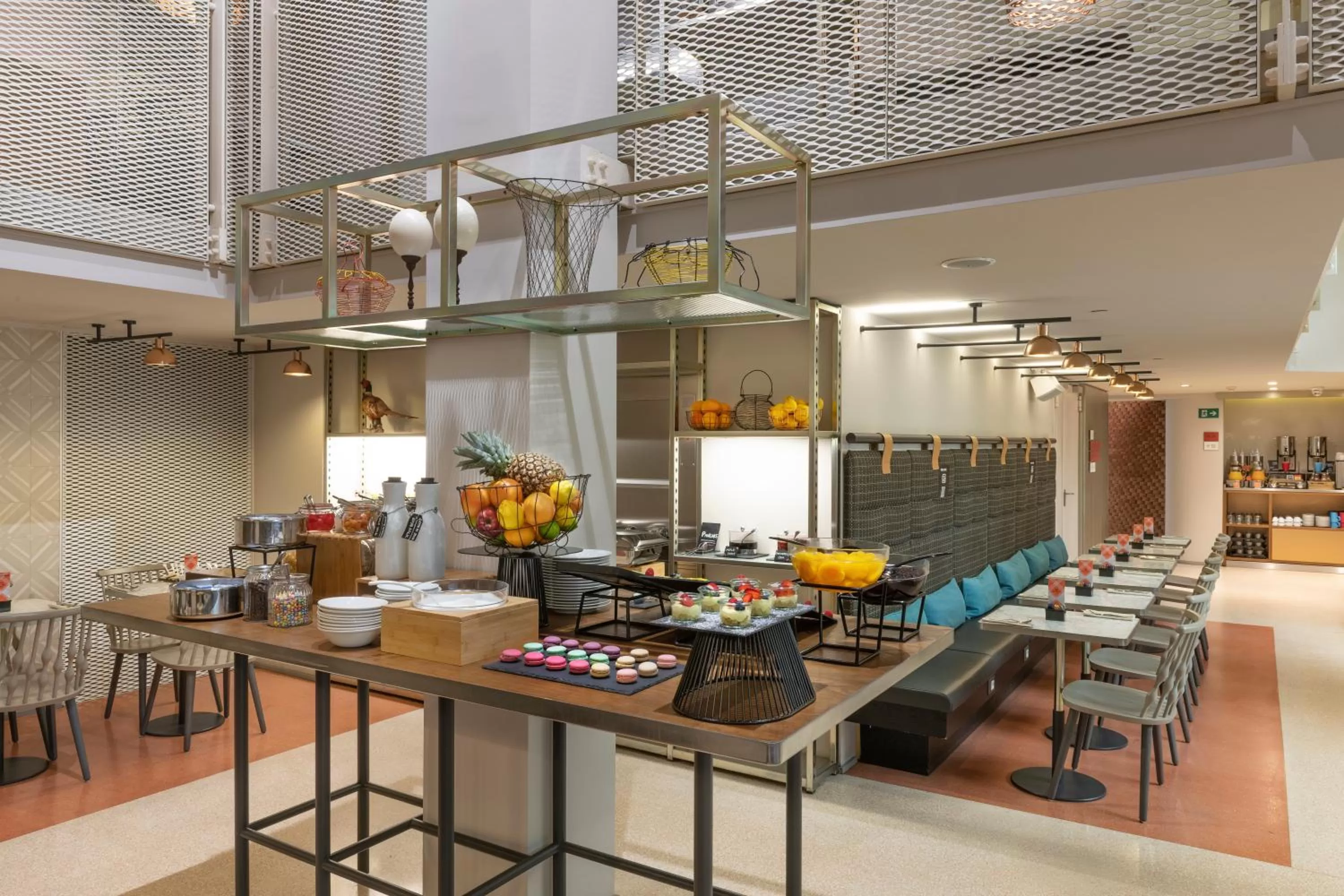 Buffet breakfast in Room Mate Collection Giulia, Milan