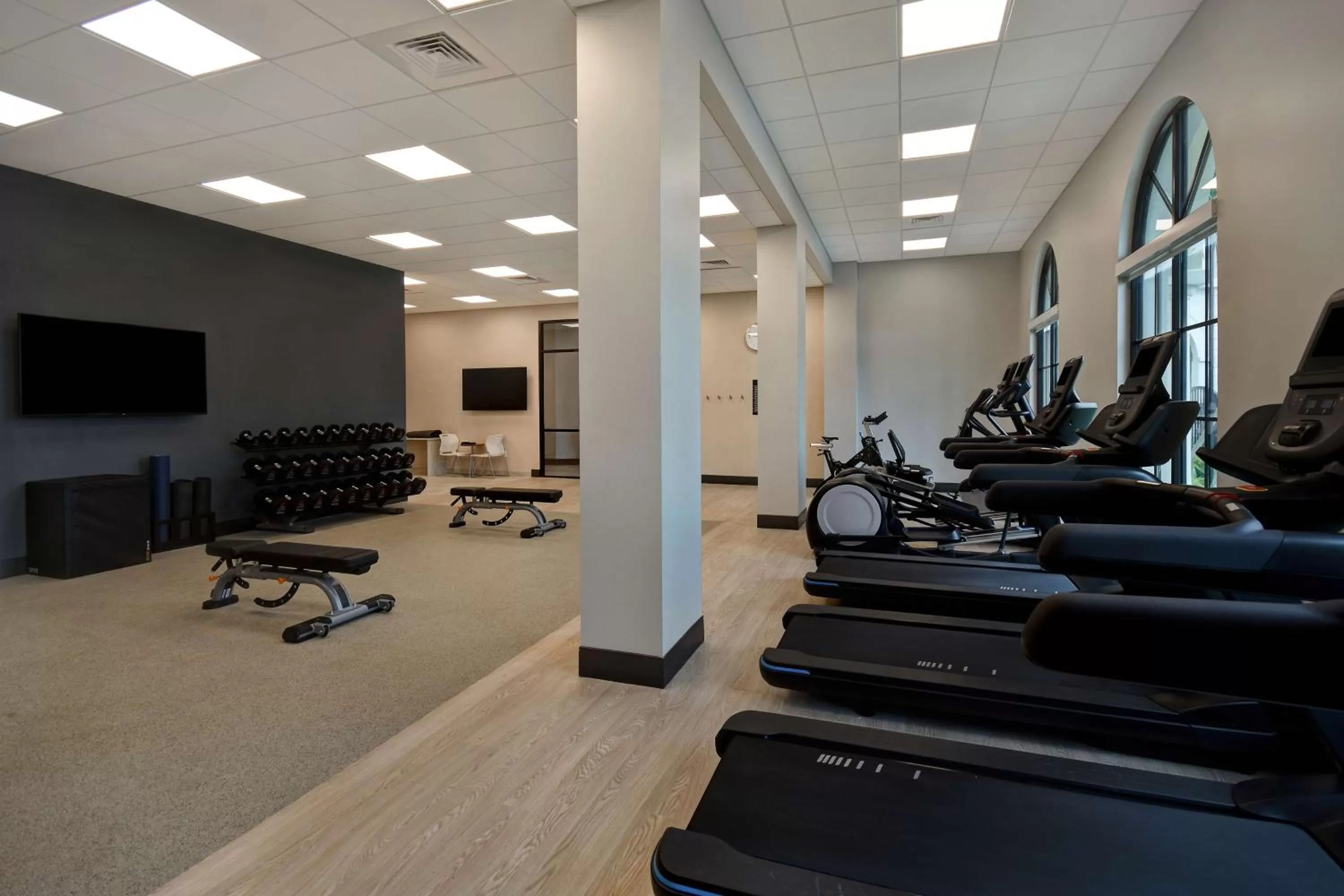 Fitness centre/facilities in Homewood Suites By Hilton Orlando Flamingo Crossings, Fl