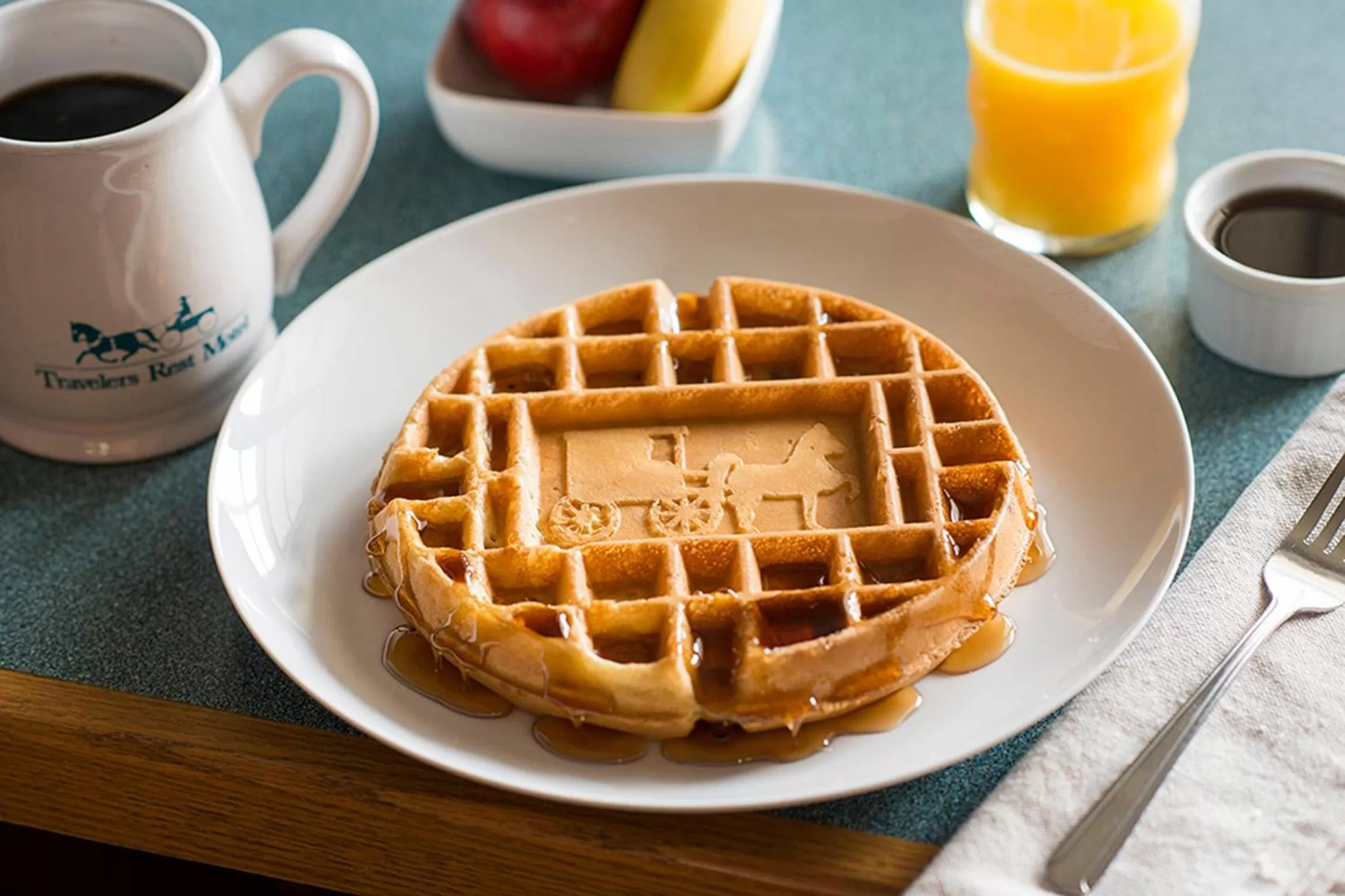 Continental breakfast in Travelers Rest Motel