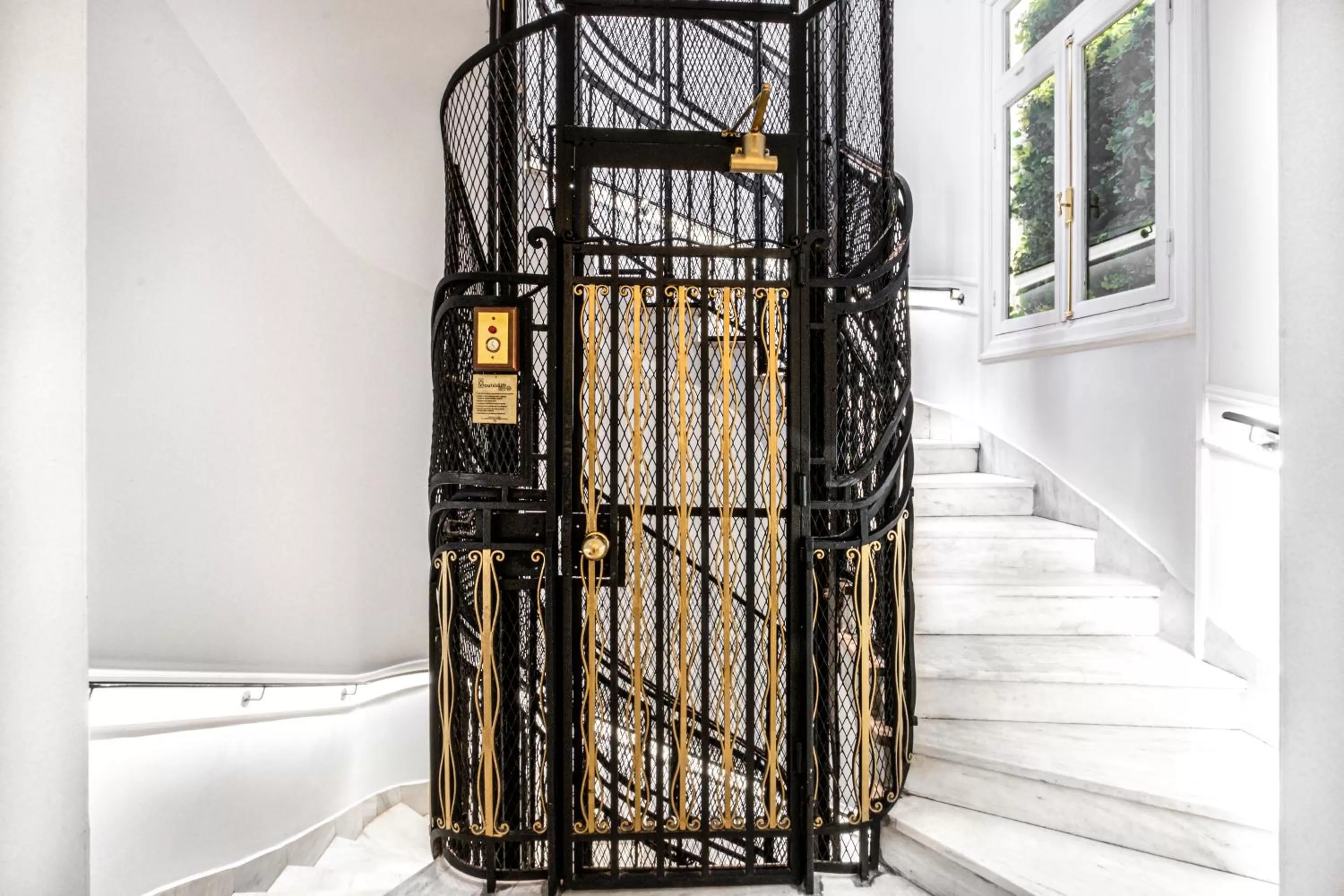 Decorative detail in Belle Epoque Suites