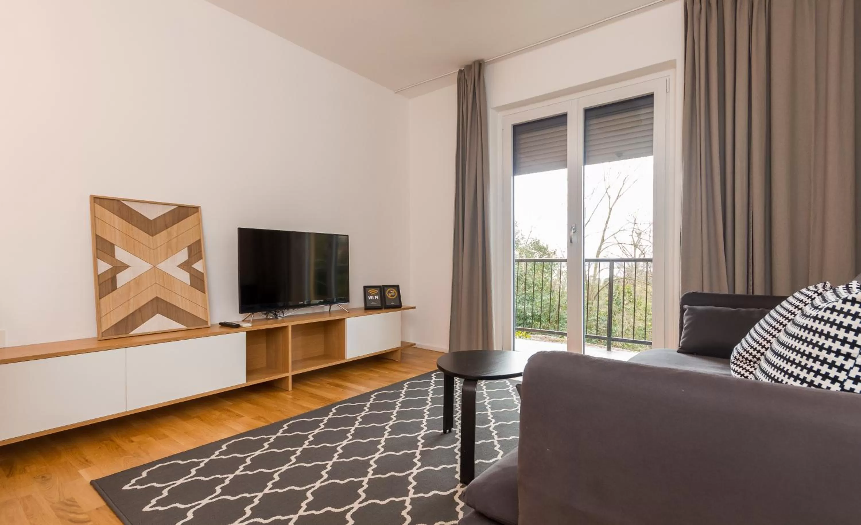 Seating area in Forgotten Garden Apartments Portoroz