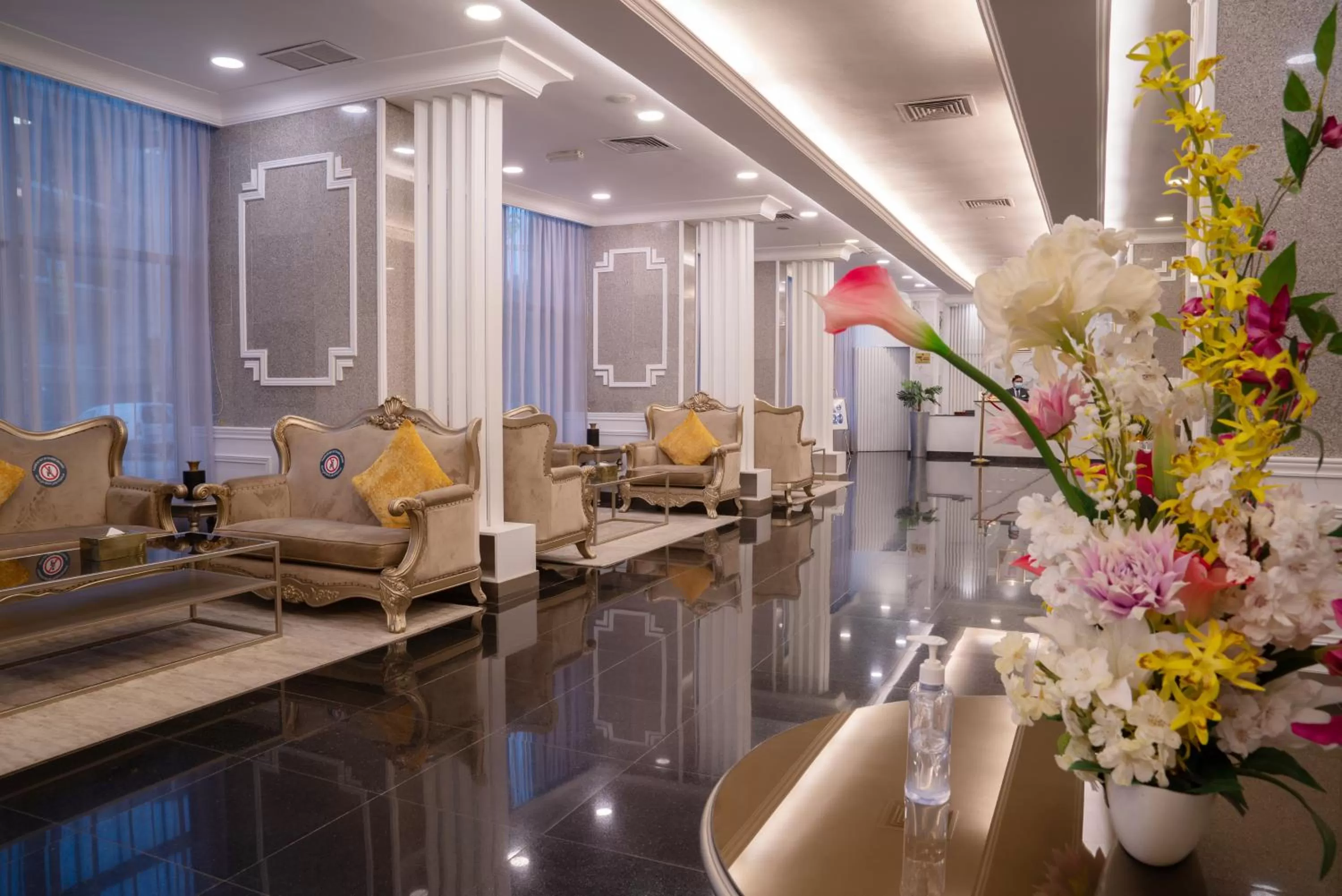 Lobby or reception in City Tower Hotel