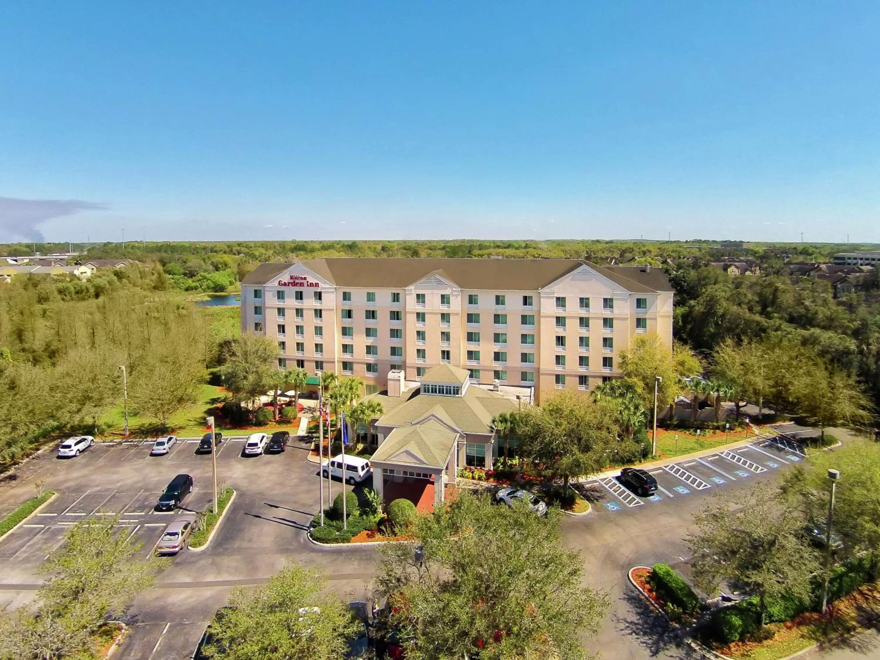 Property building in Hilton Garden Inn Tampa North