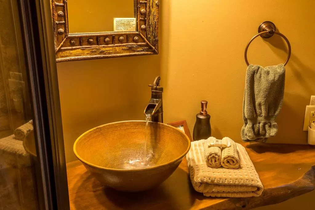 Bathroom in Snow Goose Bed and Breakfast
