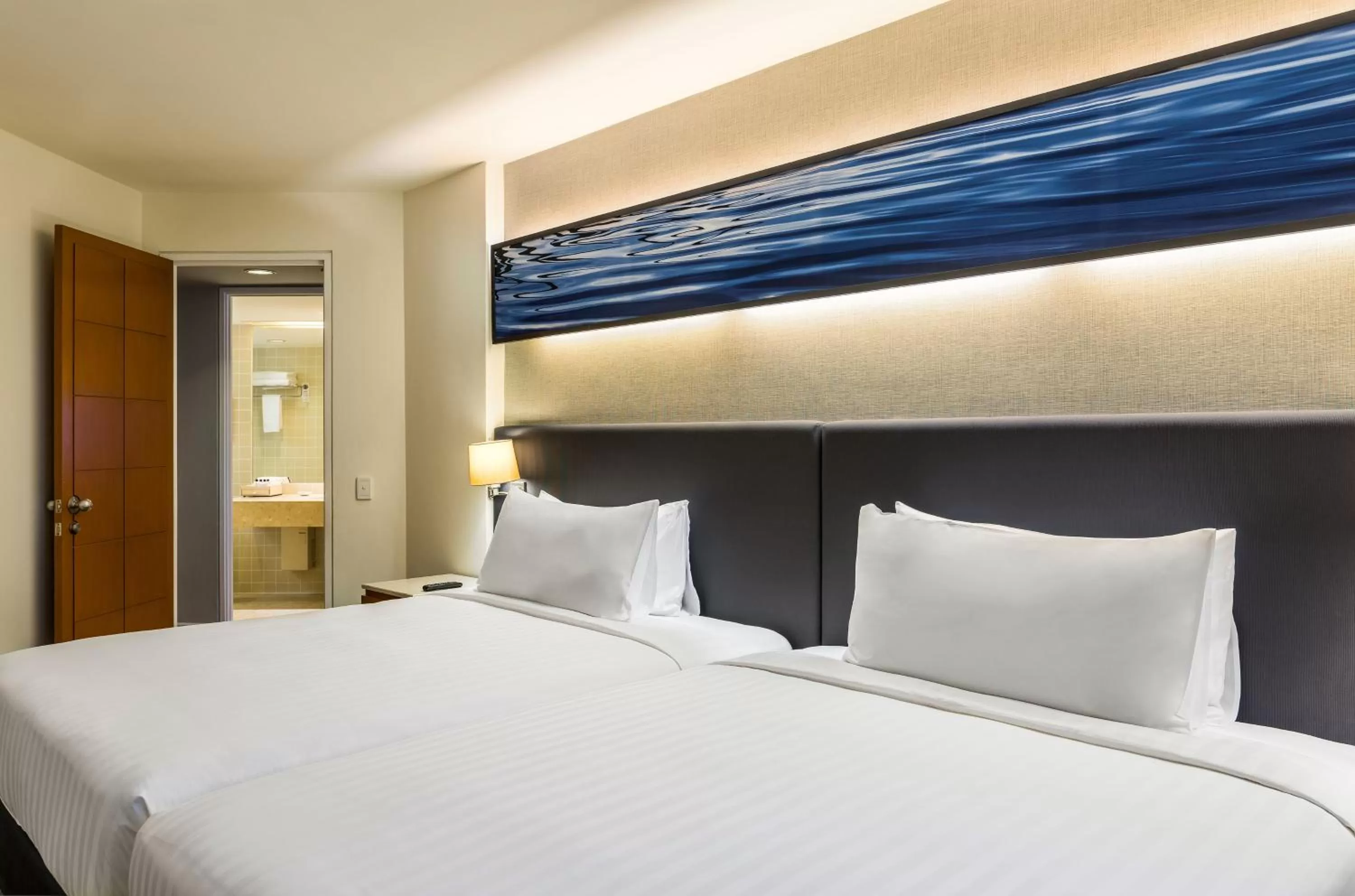 Bed in Chatrium Sathon Bangkok