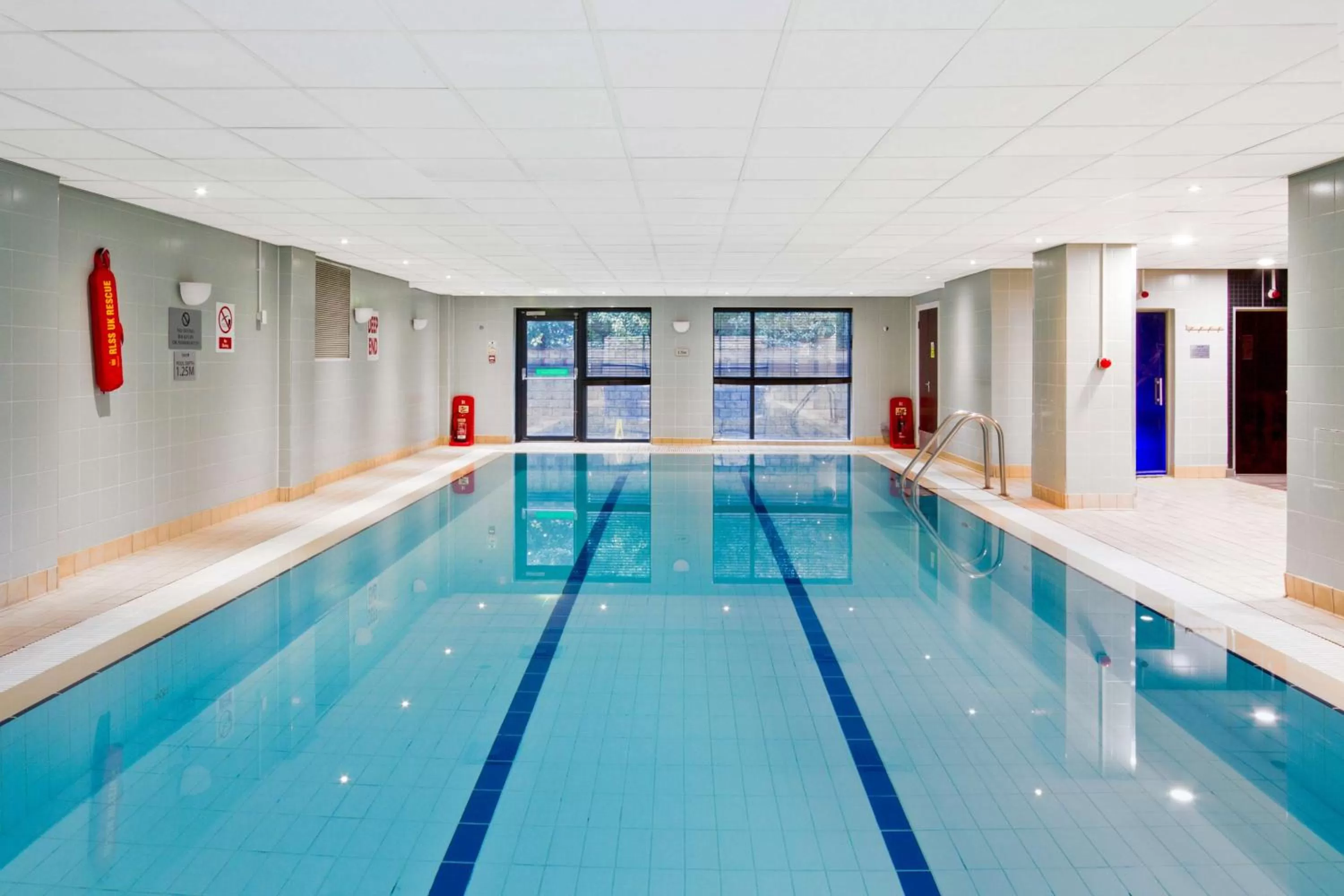 Pool view in Radisson Blu Manchester Airport