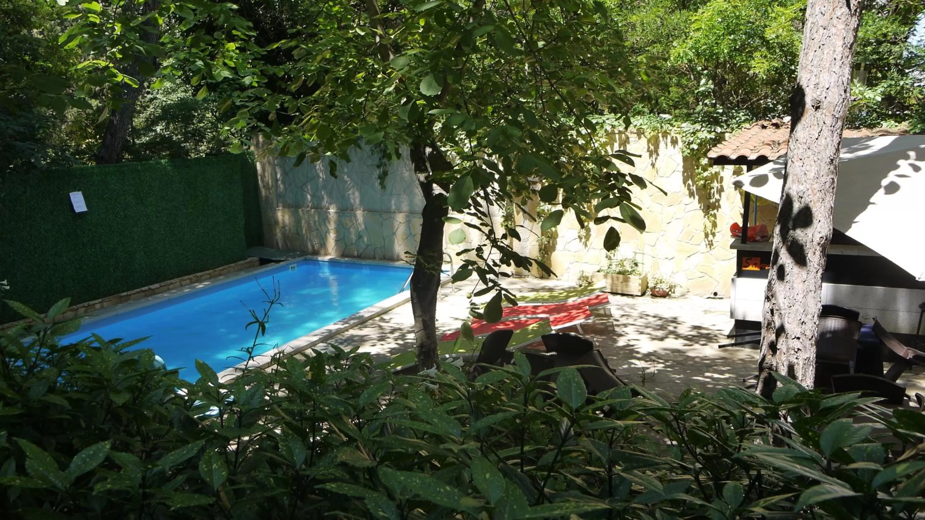 Garden in Sani Hotel