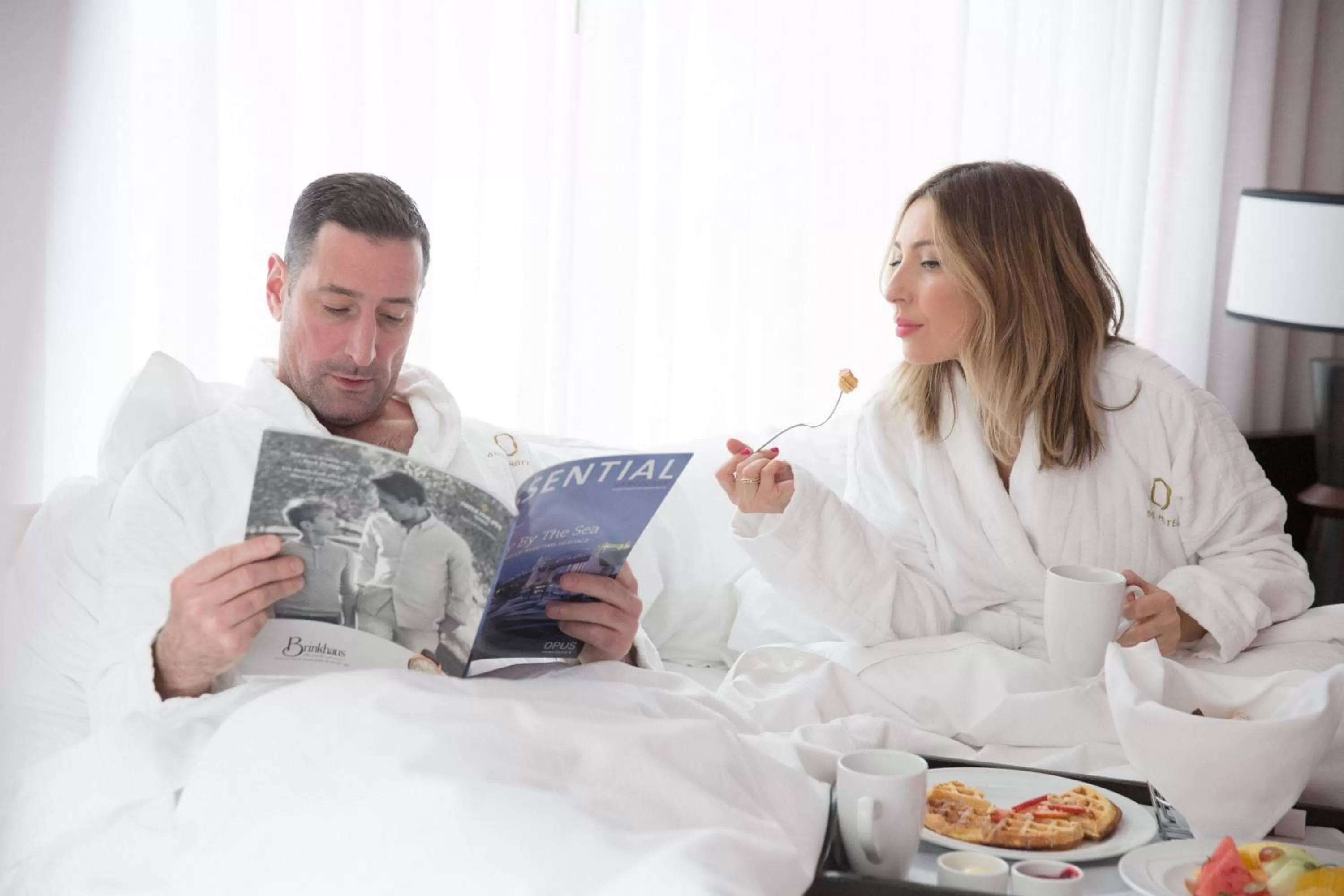 People, Bed in OPUS Vancouver