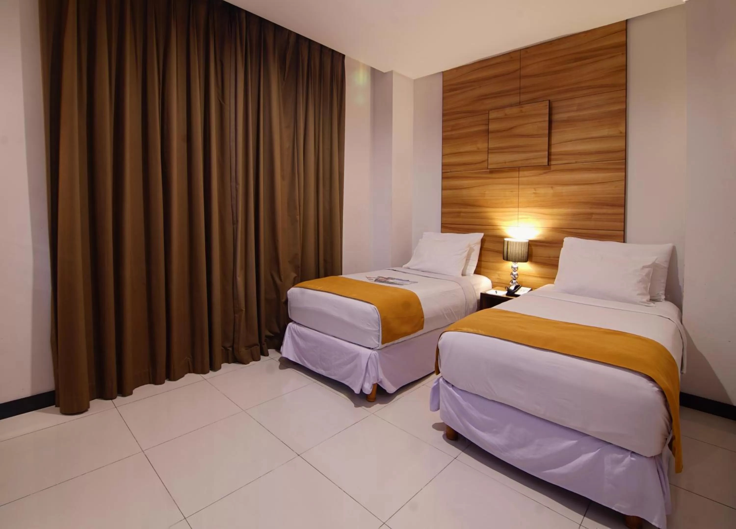 Bed in Royal Hotel Bogor