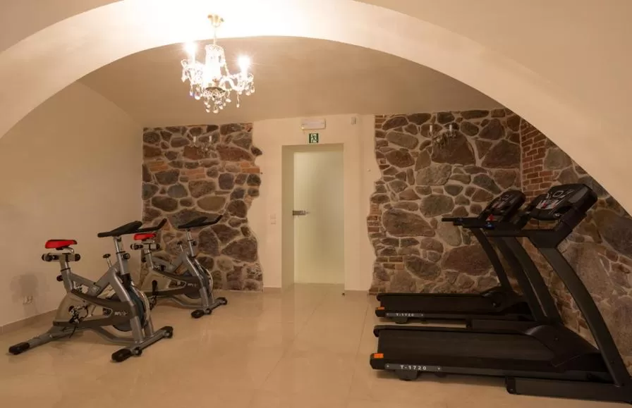 Fitness centre/facilities in Hotel SPA Akacjowy Dwór