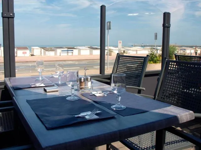 Patio in Hôtel De La Plage