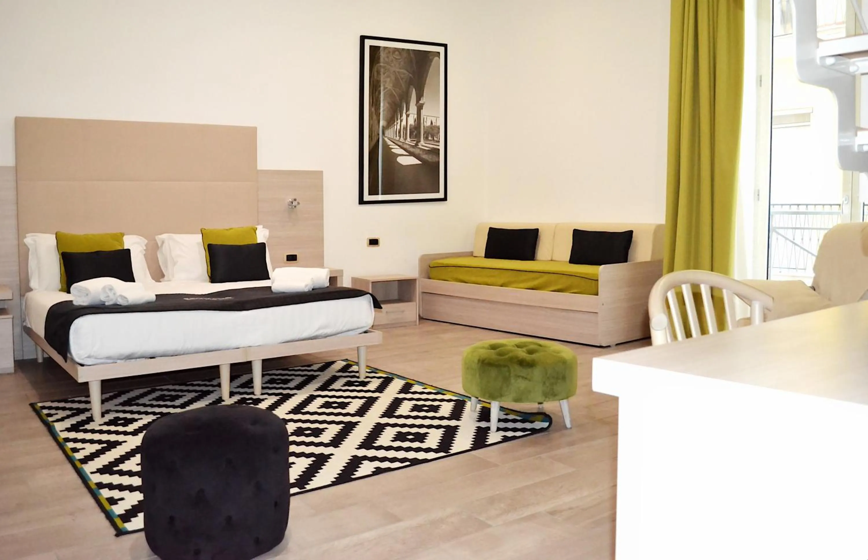 Bed in Ecumano Space