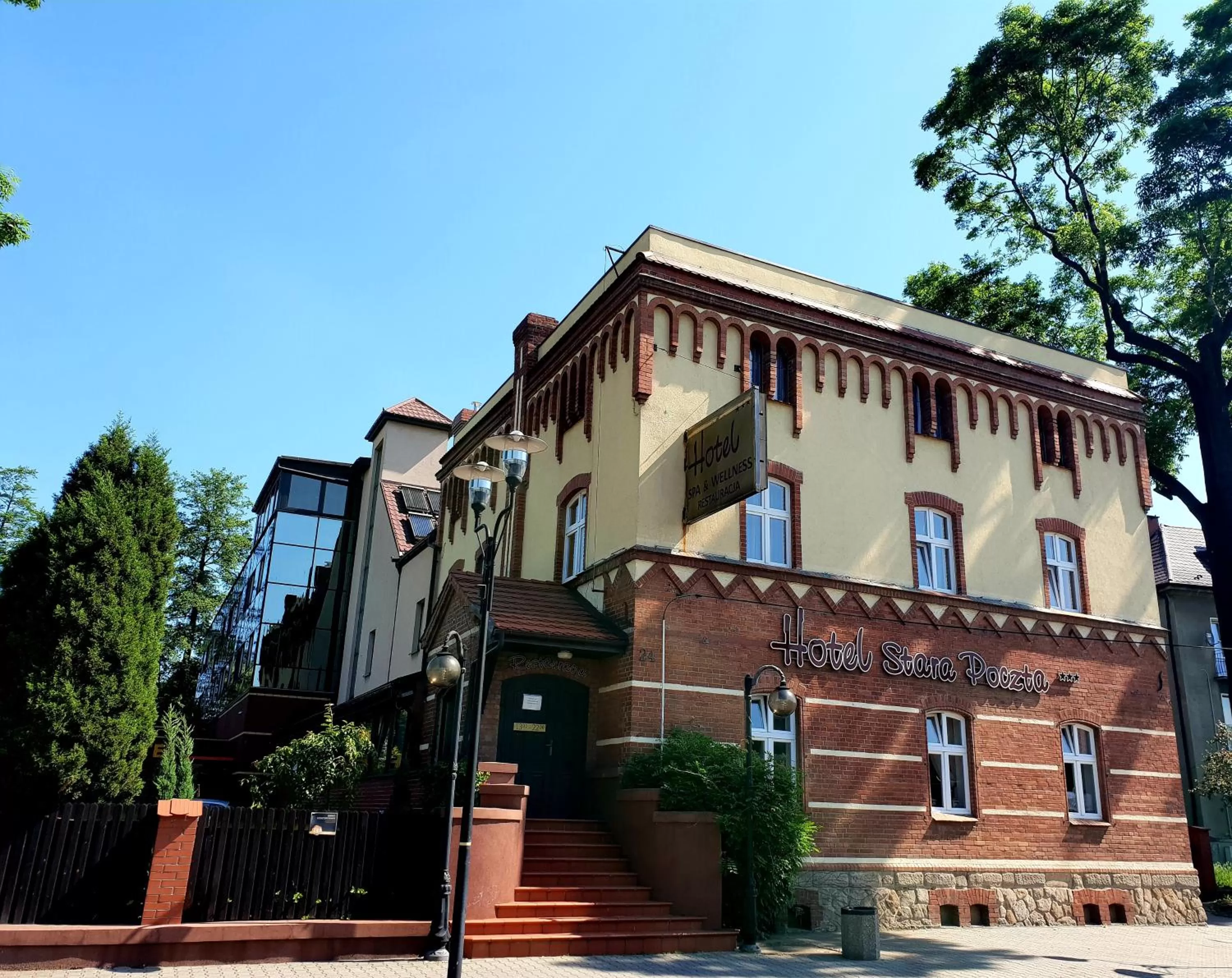 Property building in Hotel Stara Poczta