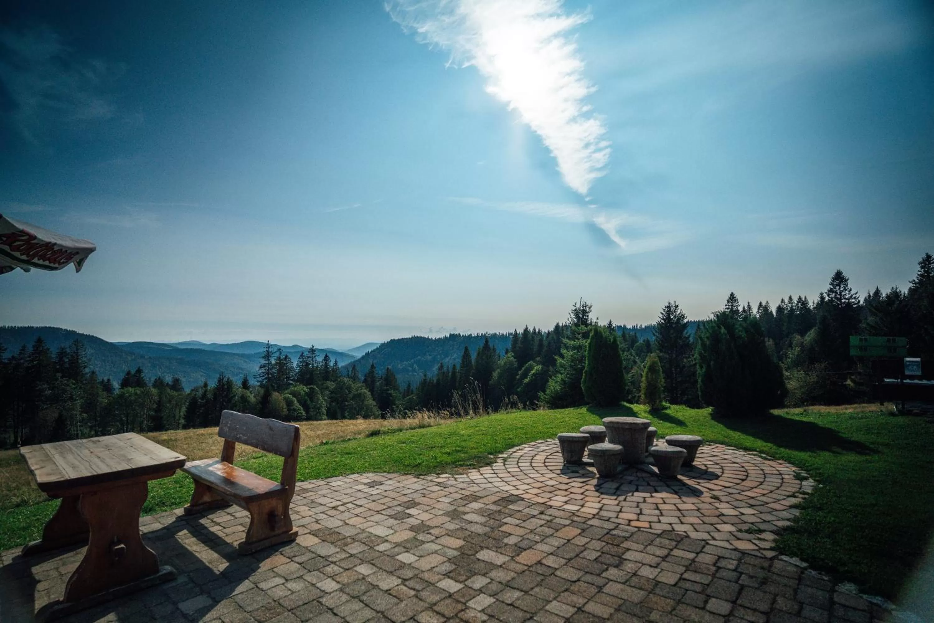 Garden in Berggasthof zur Todtnauer Hütte
