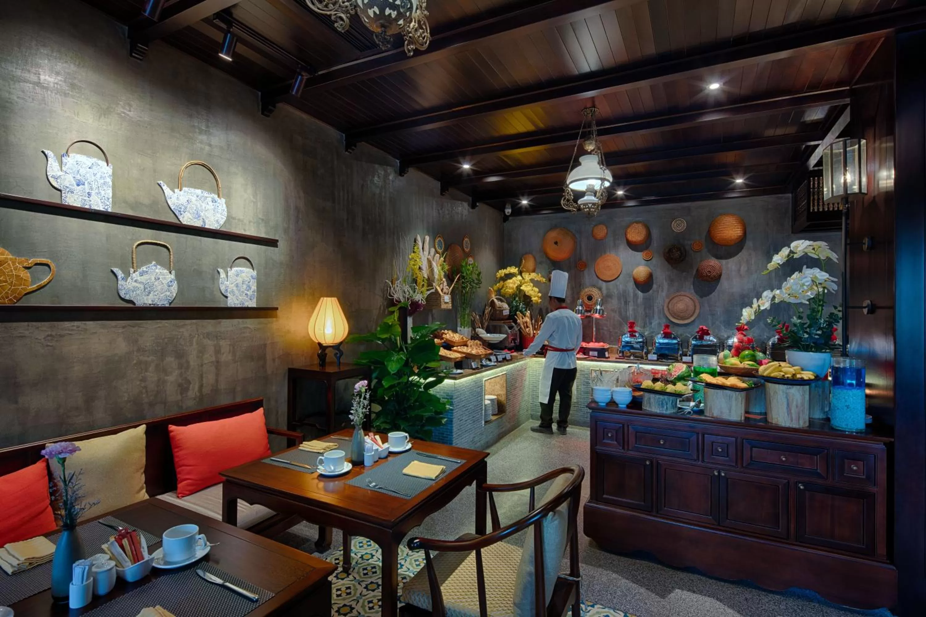 Food and drinks in Little Riverside Hoi An . A Luxury Hotel & Spa