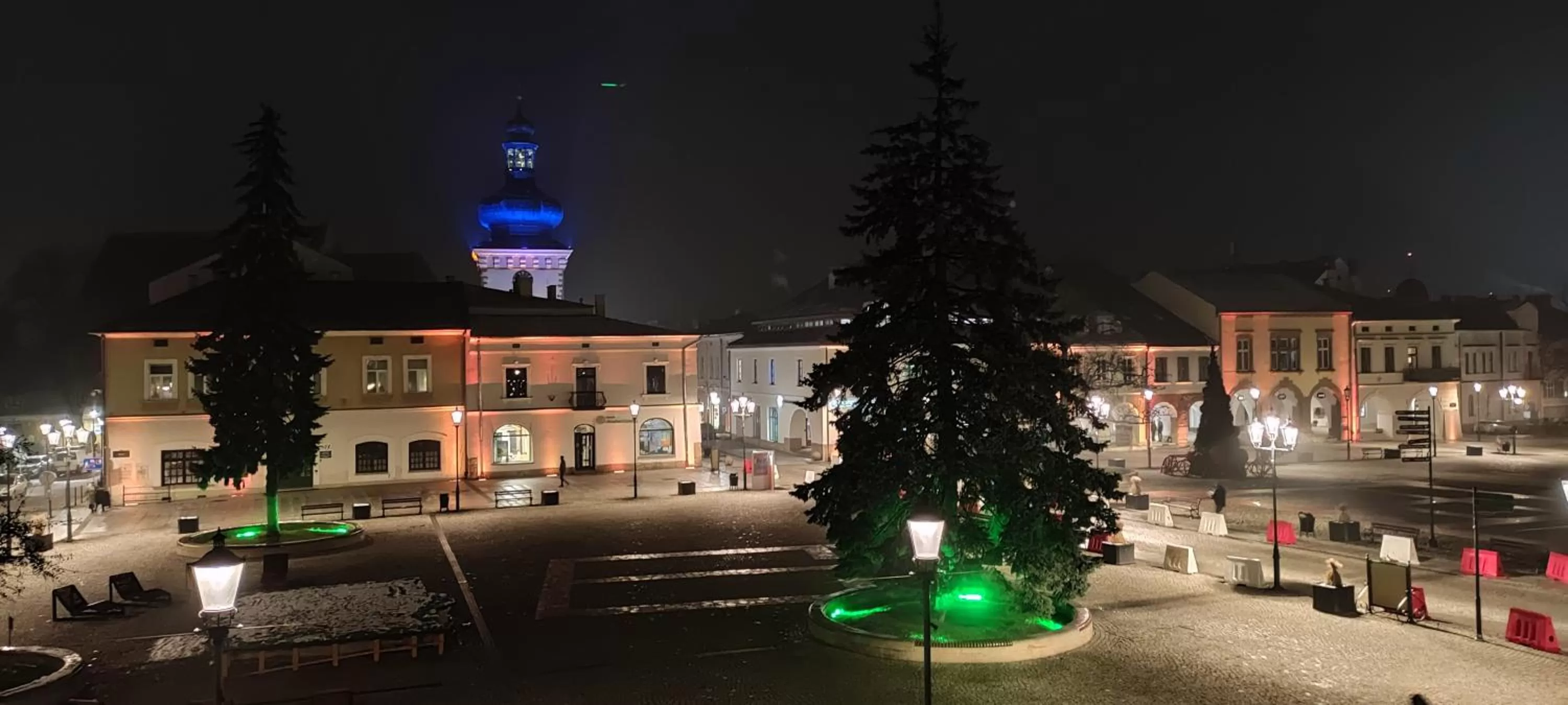 City view in The Old Townhouse