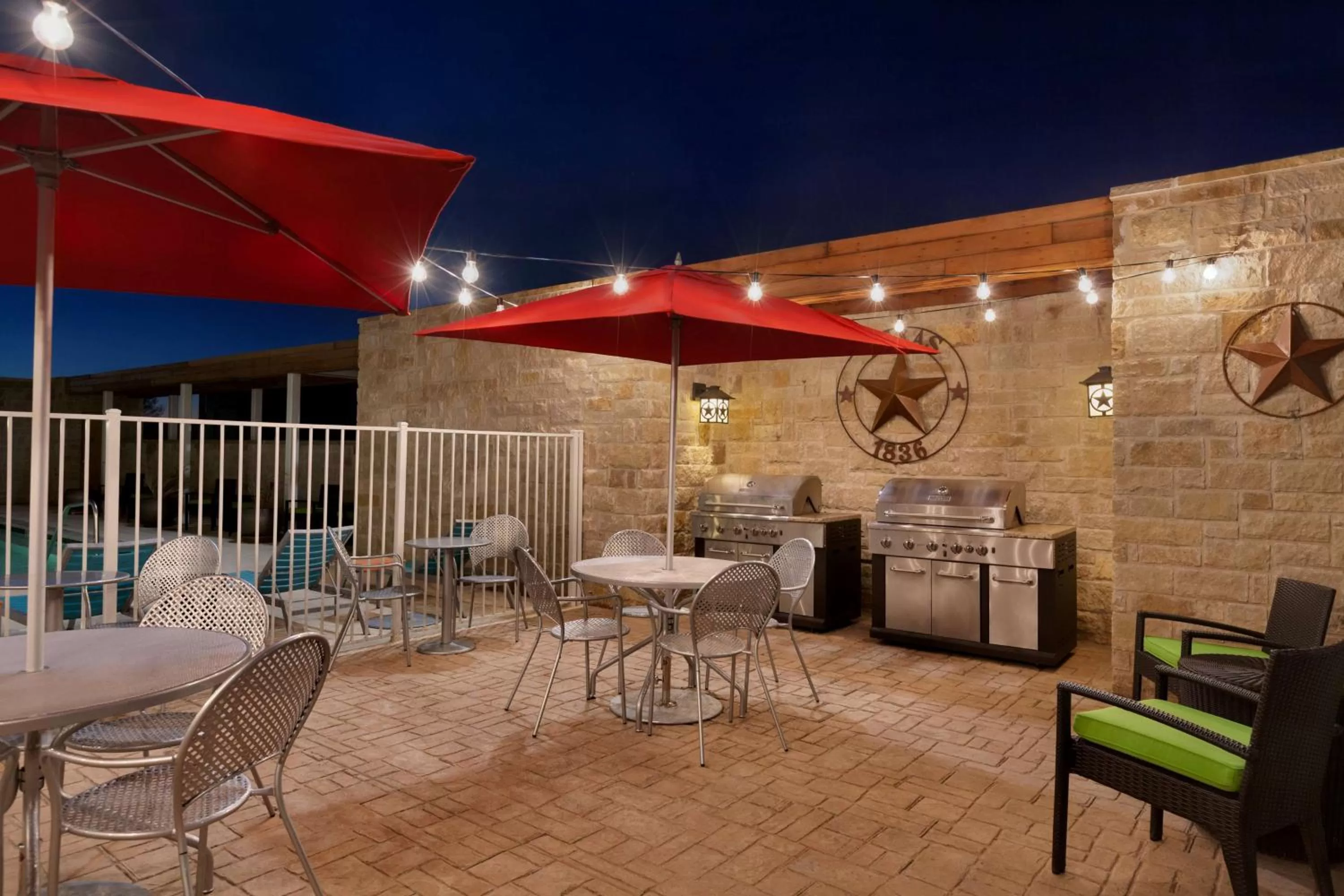 Patio in Home2 Suites by Hilton Lubbock