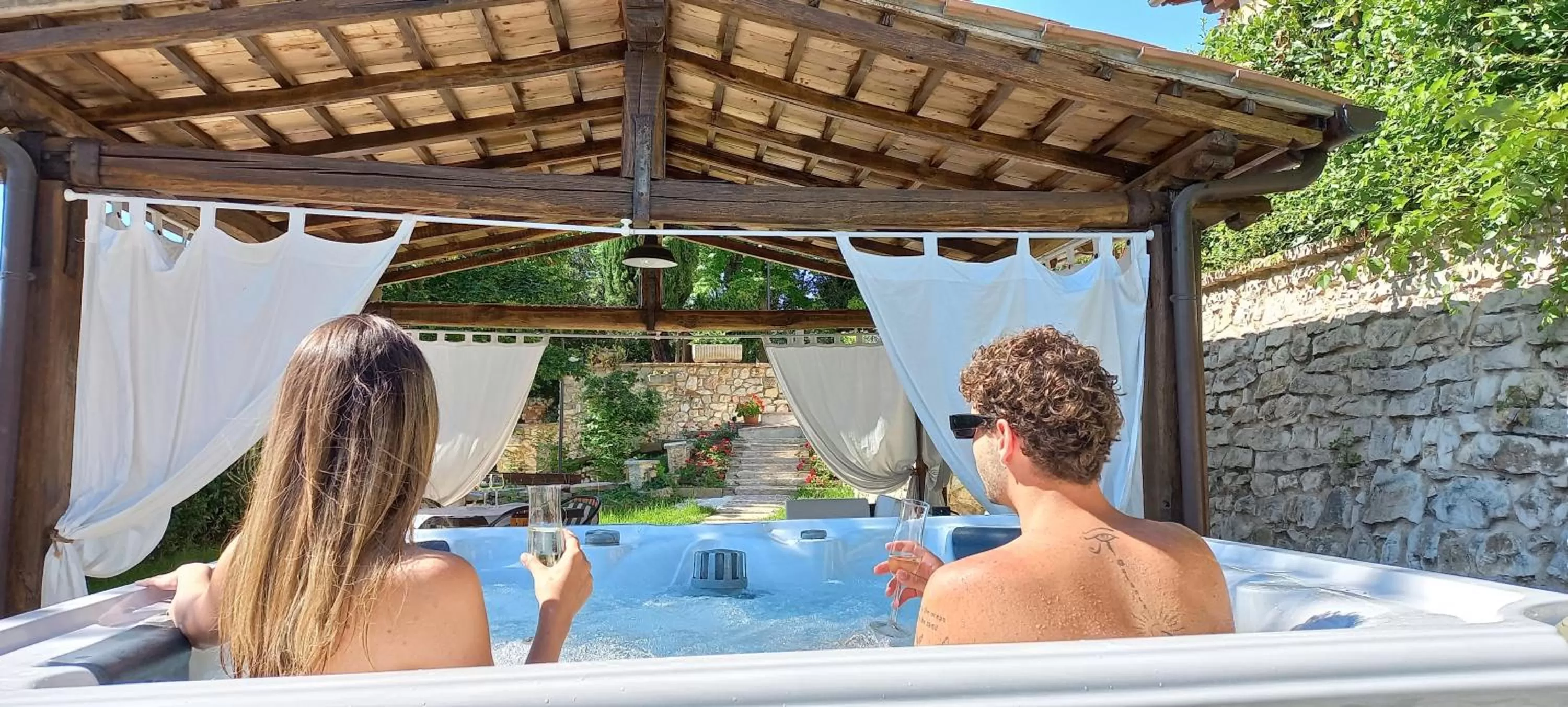 Swimming Pool in Domus Antiqua Bed & Breakfast