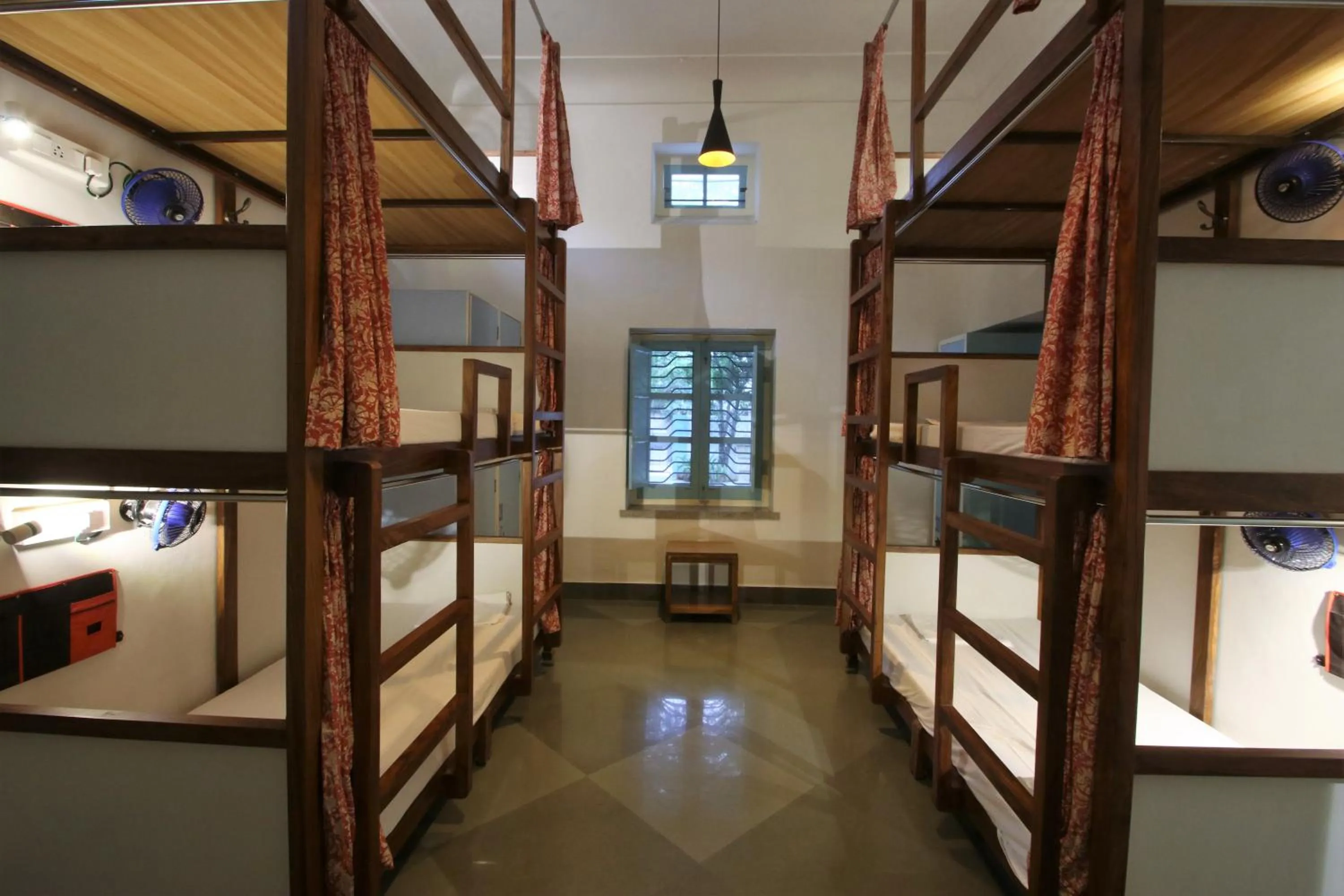 Photo of the whole room, Bed in Jaipur Jantar Hostel