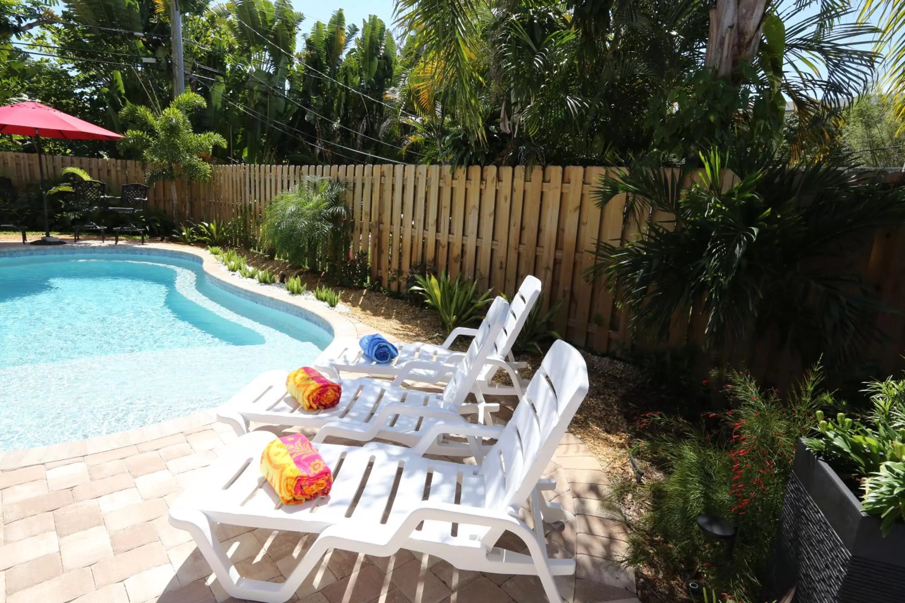 Swimming Pool in Fantasy Island Inn, Caters to Men