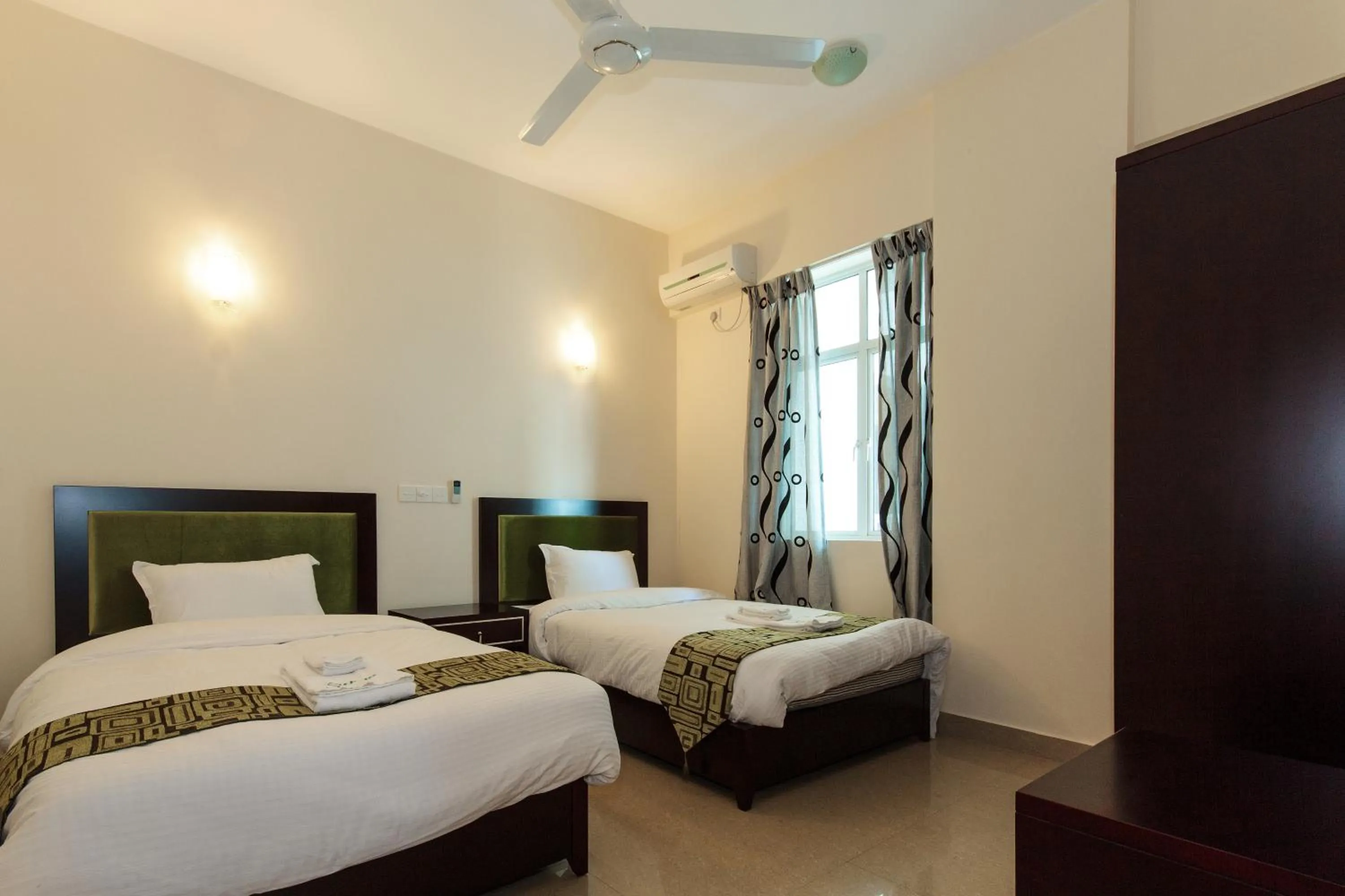 Bedroom, Bed in Supun Arcade Residency