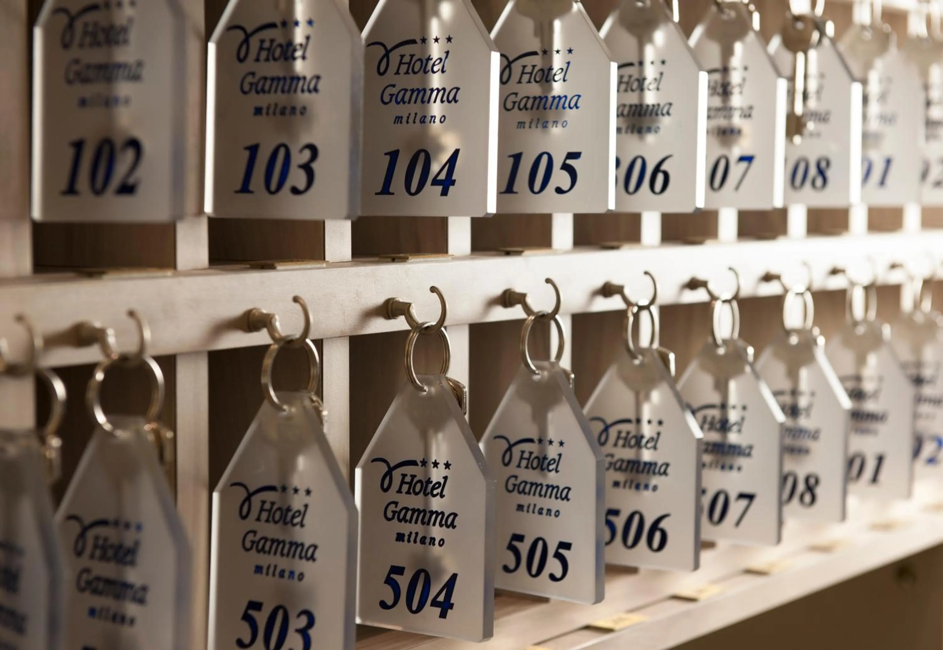 Lobby or reception in Hotel Gamma